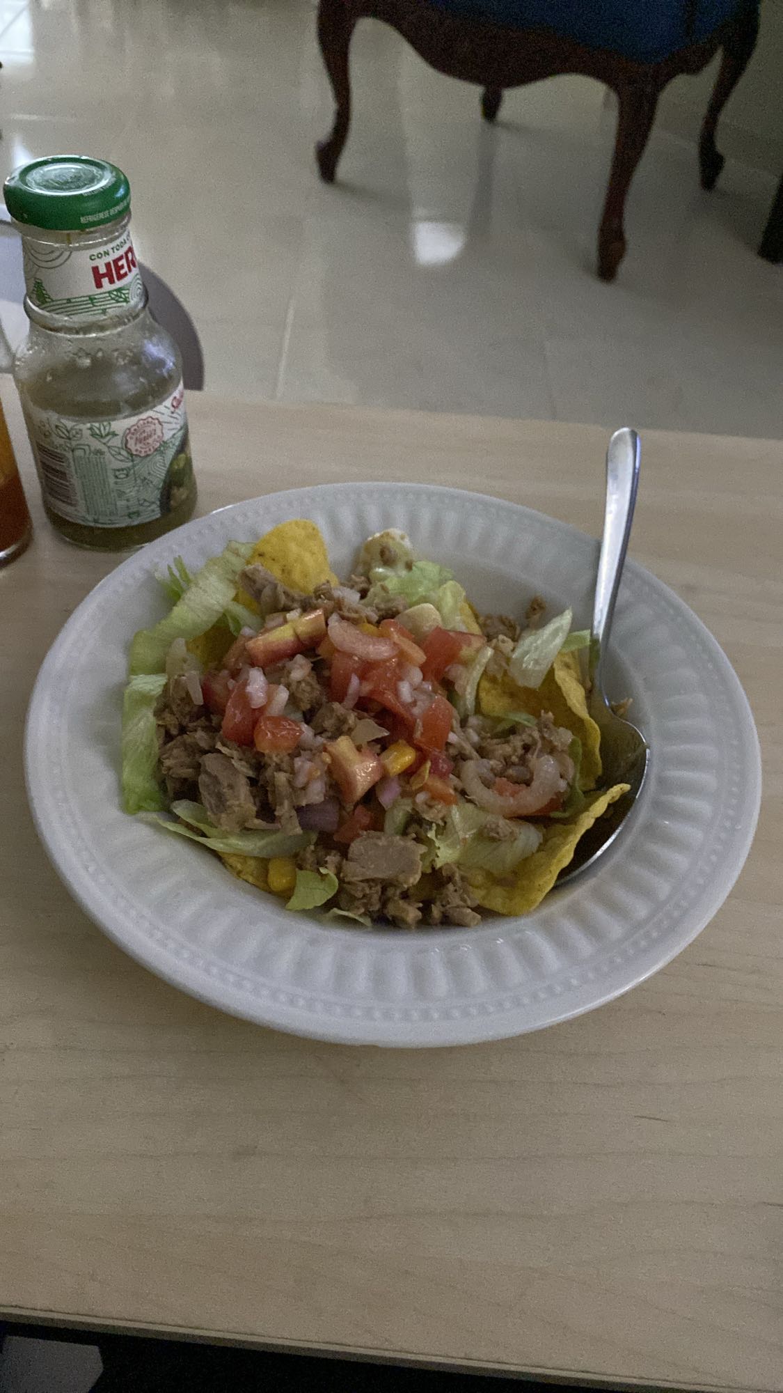 ensalada tipo taco
