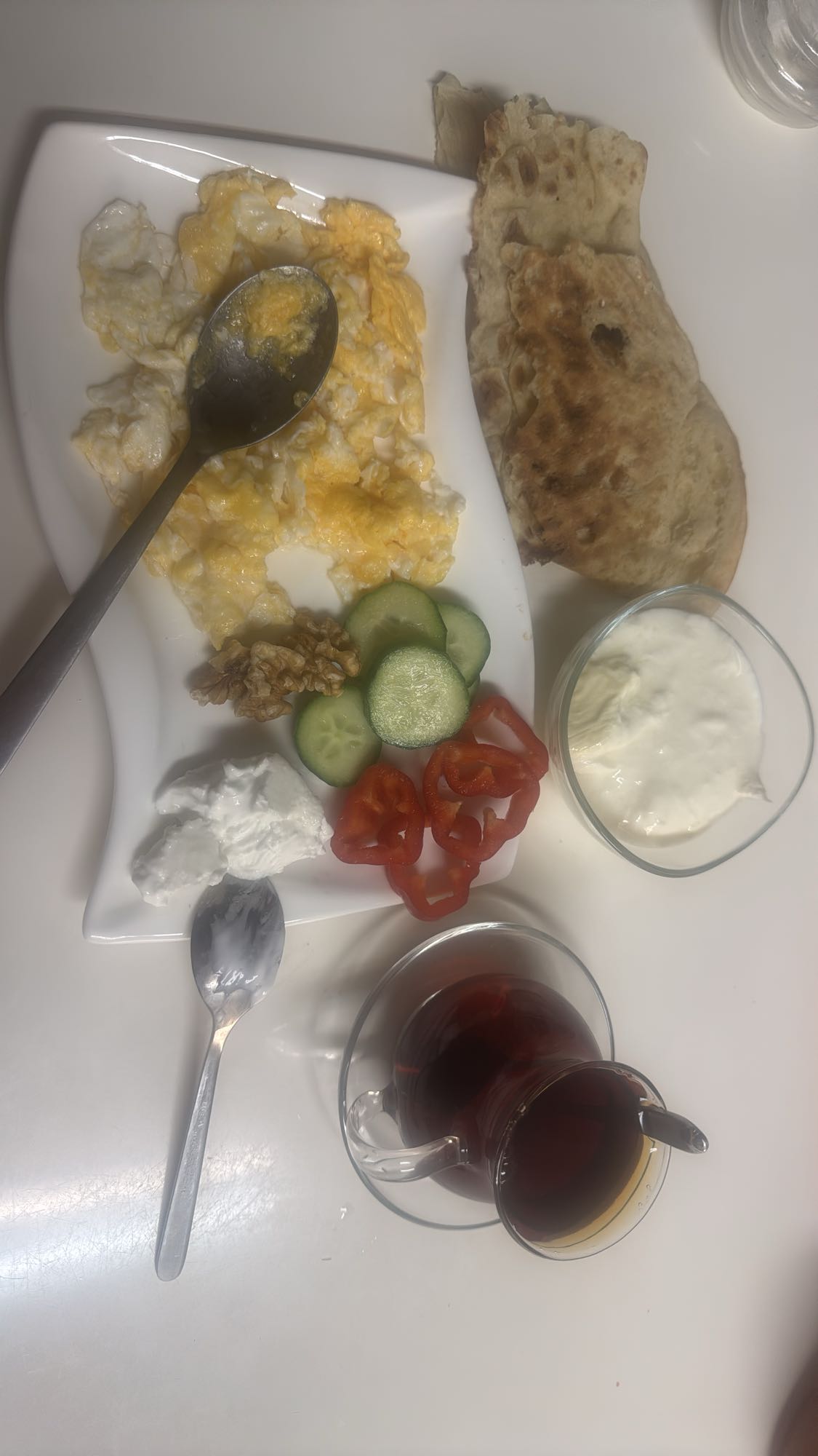 Turkisk frukosttallrik