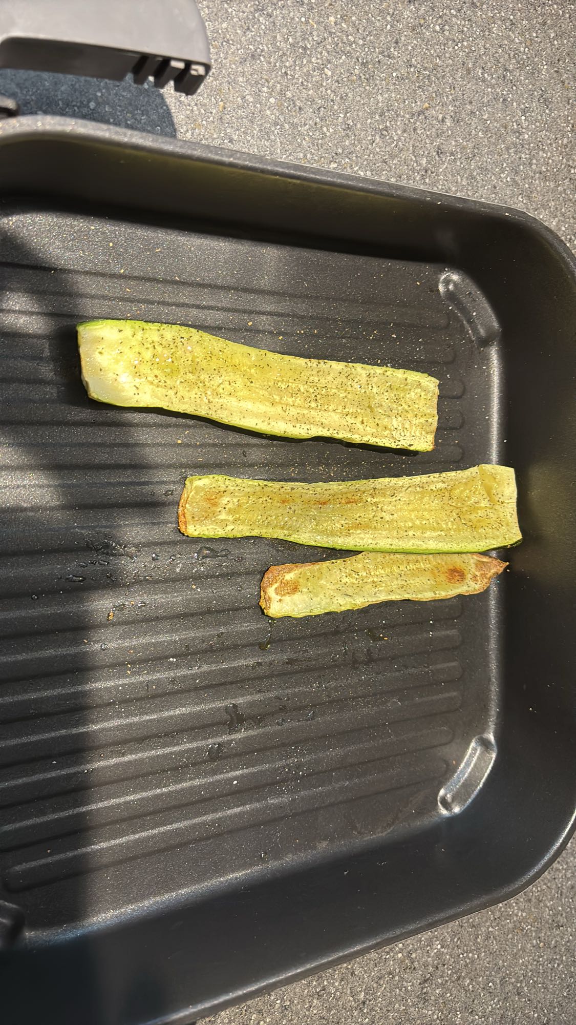 Courgettes grillées