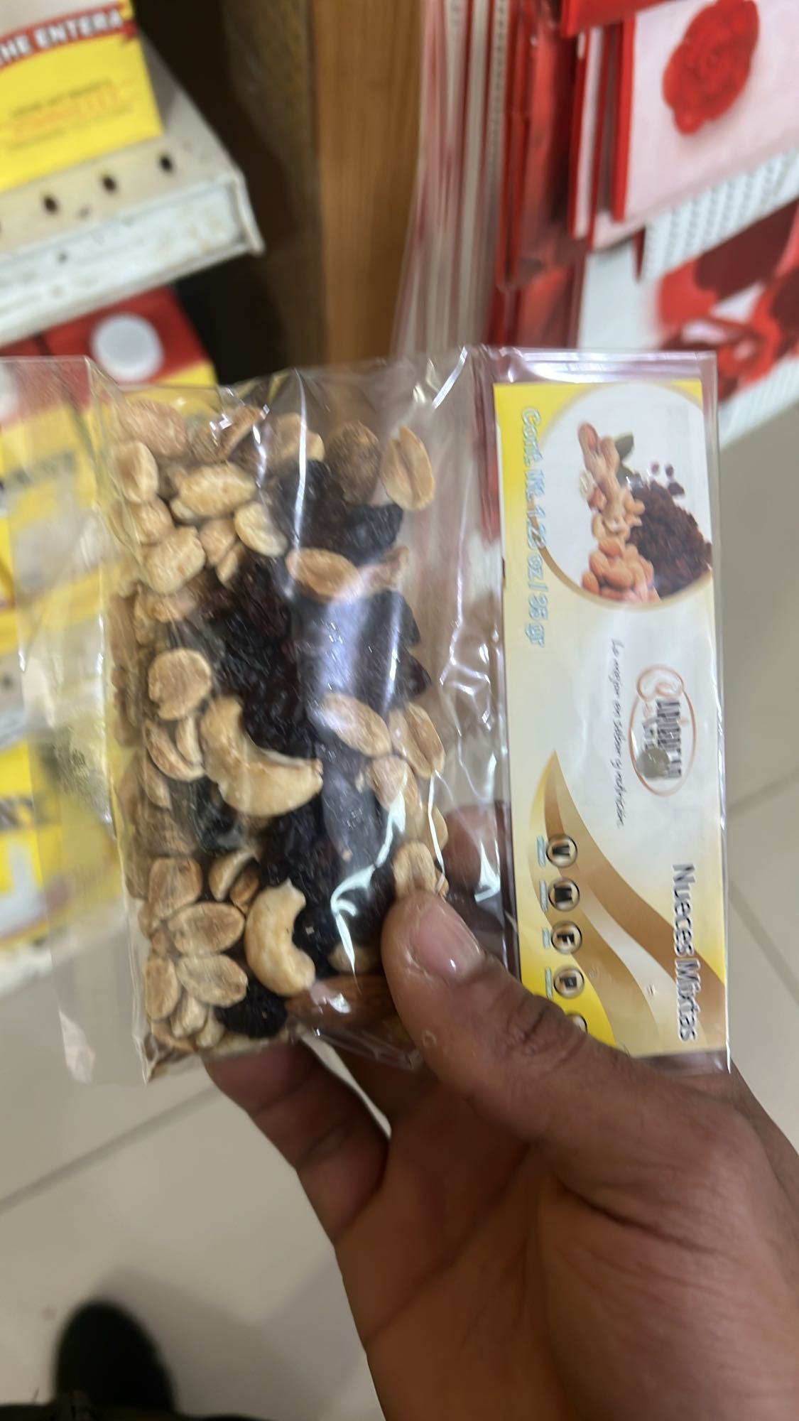 mezcla de frutos secos