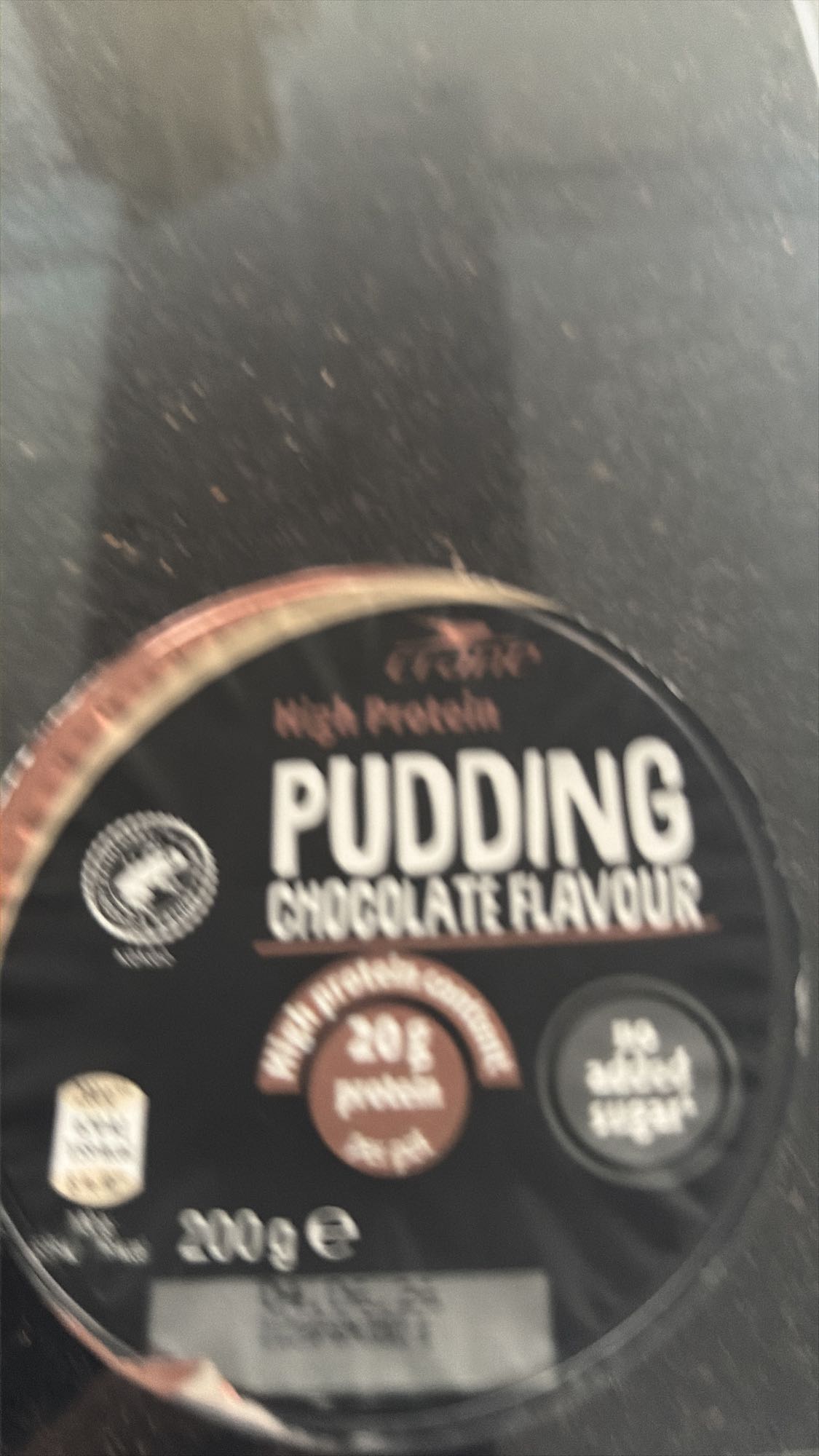 Schokoladenpudding Protein