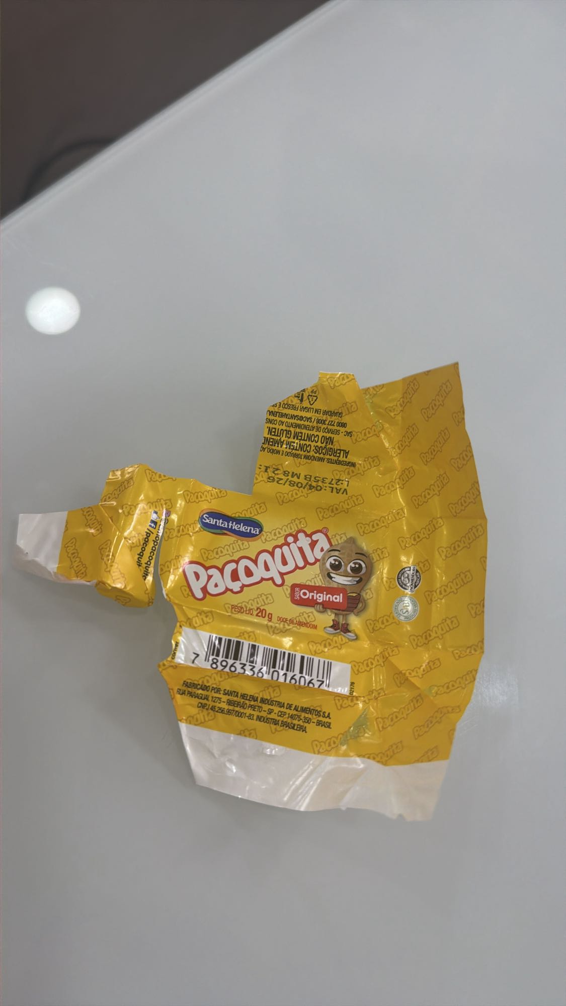 Paçoquita Original 20g