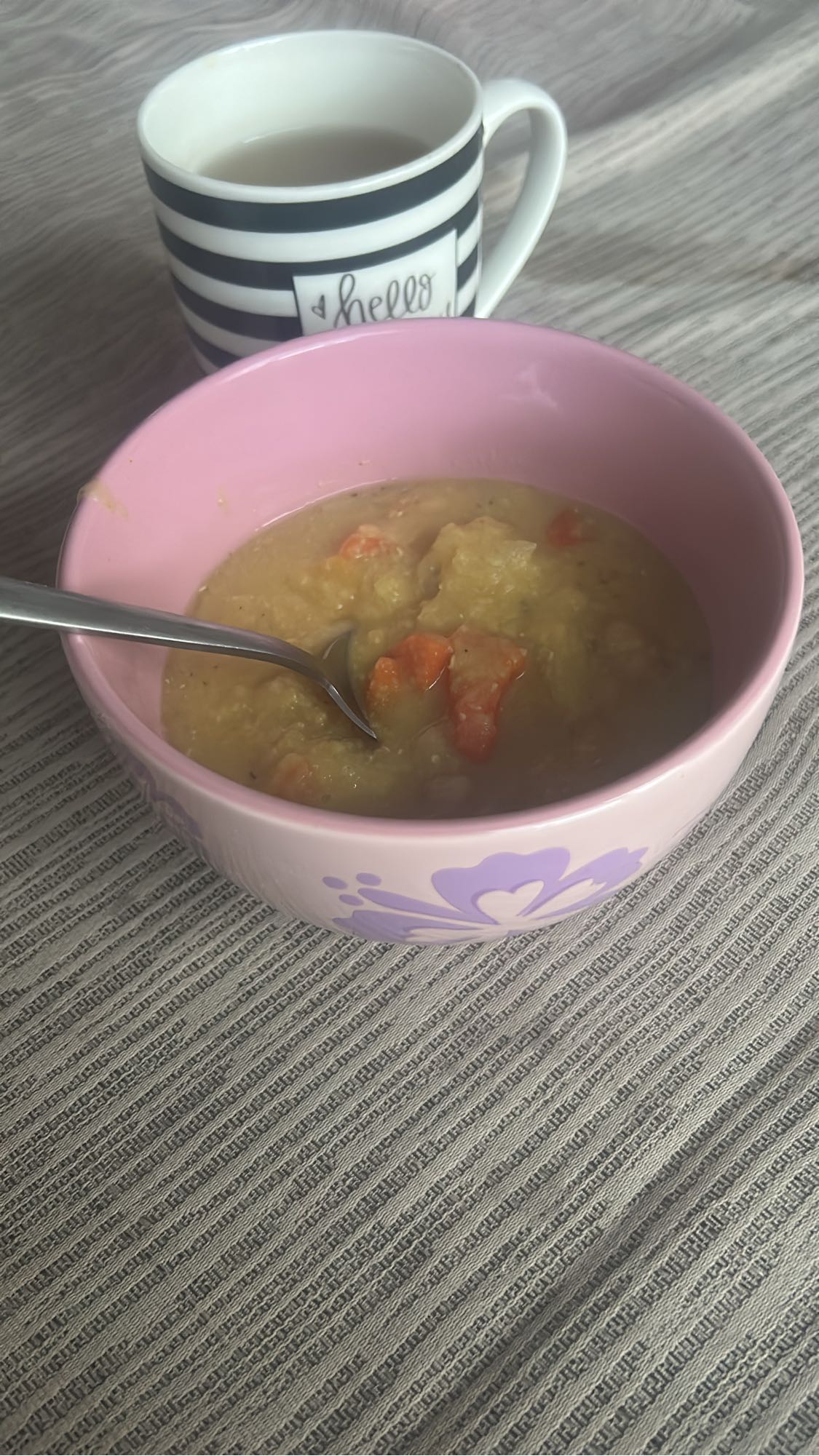 groentesoep met thee