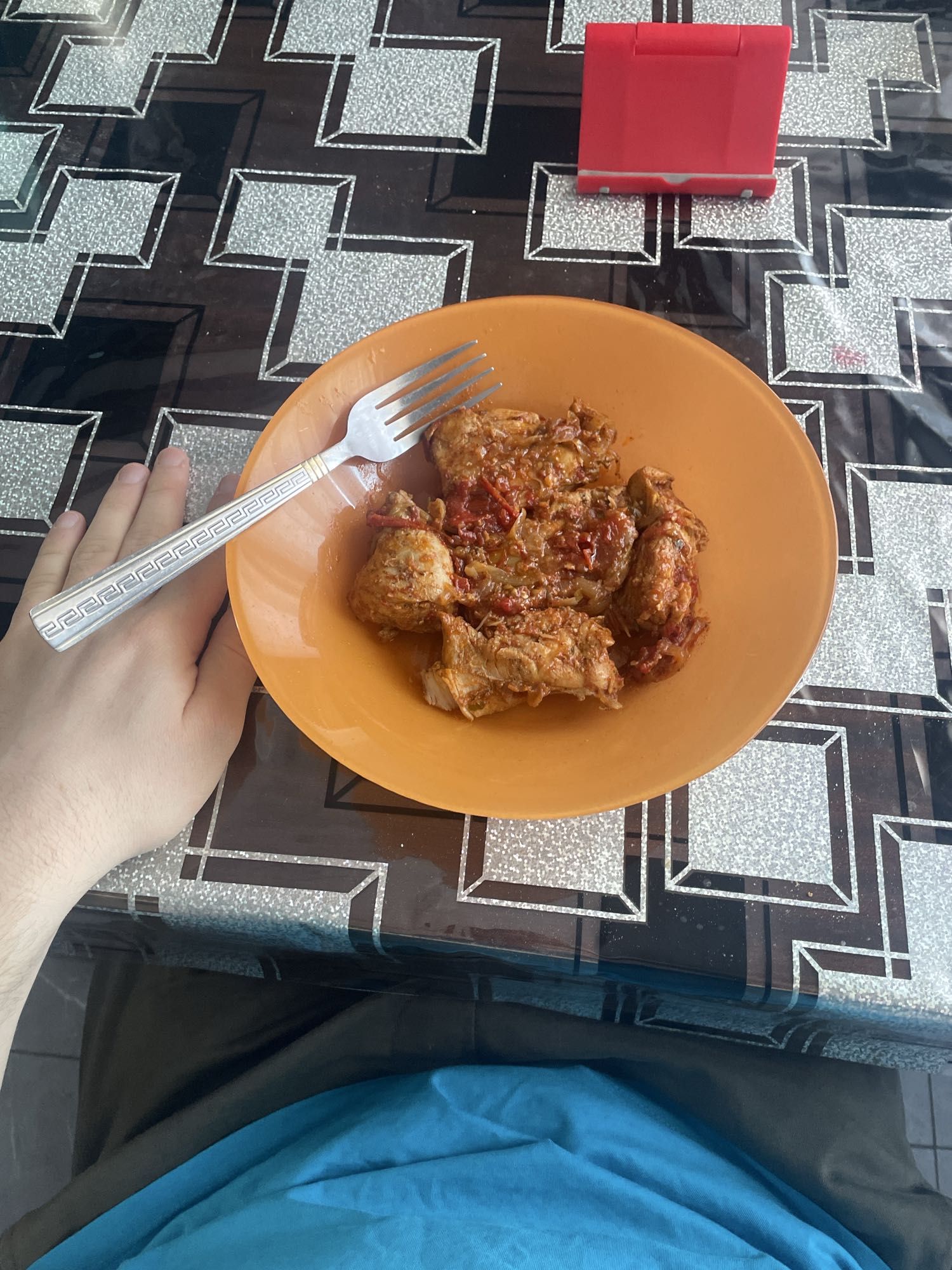 Курица с овощами
