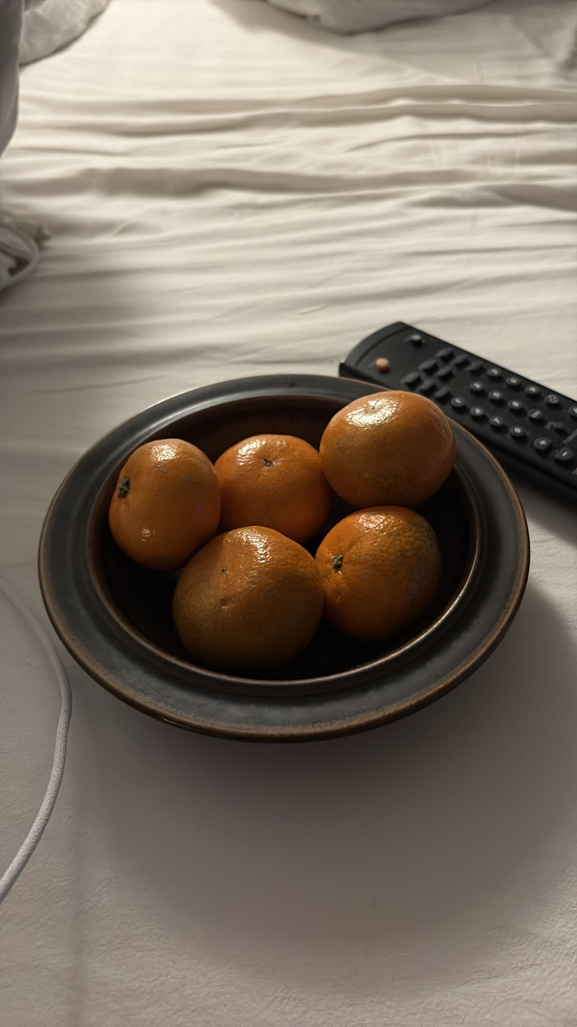 Skål med mandariner