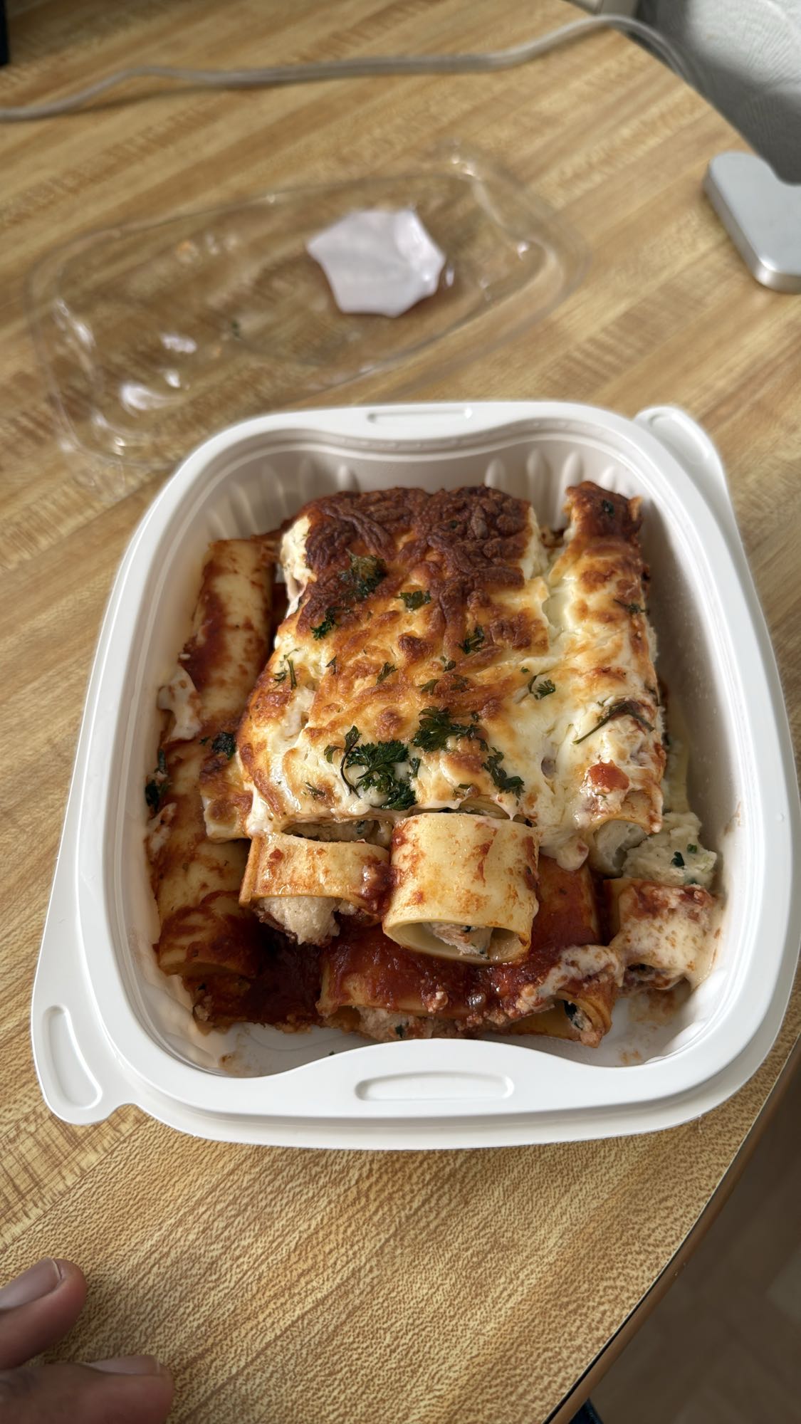 Cannellonis au fromage