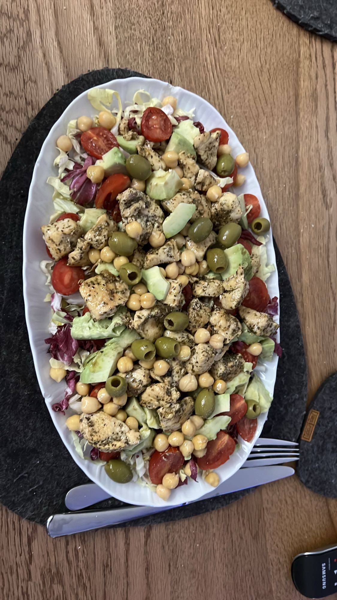 Chicken Chickpea Salad