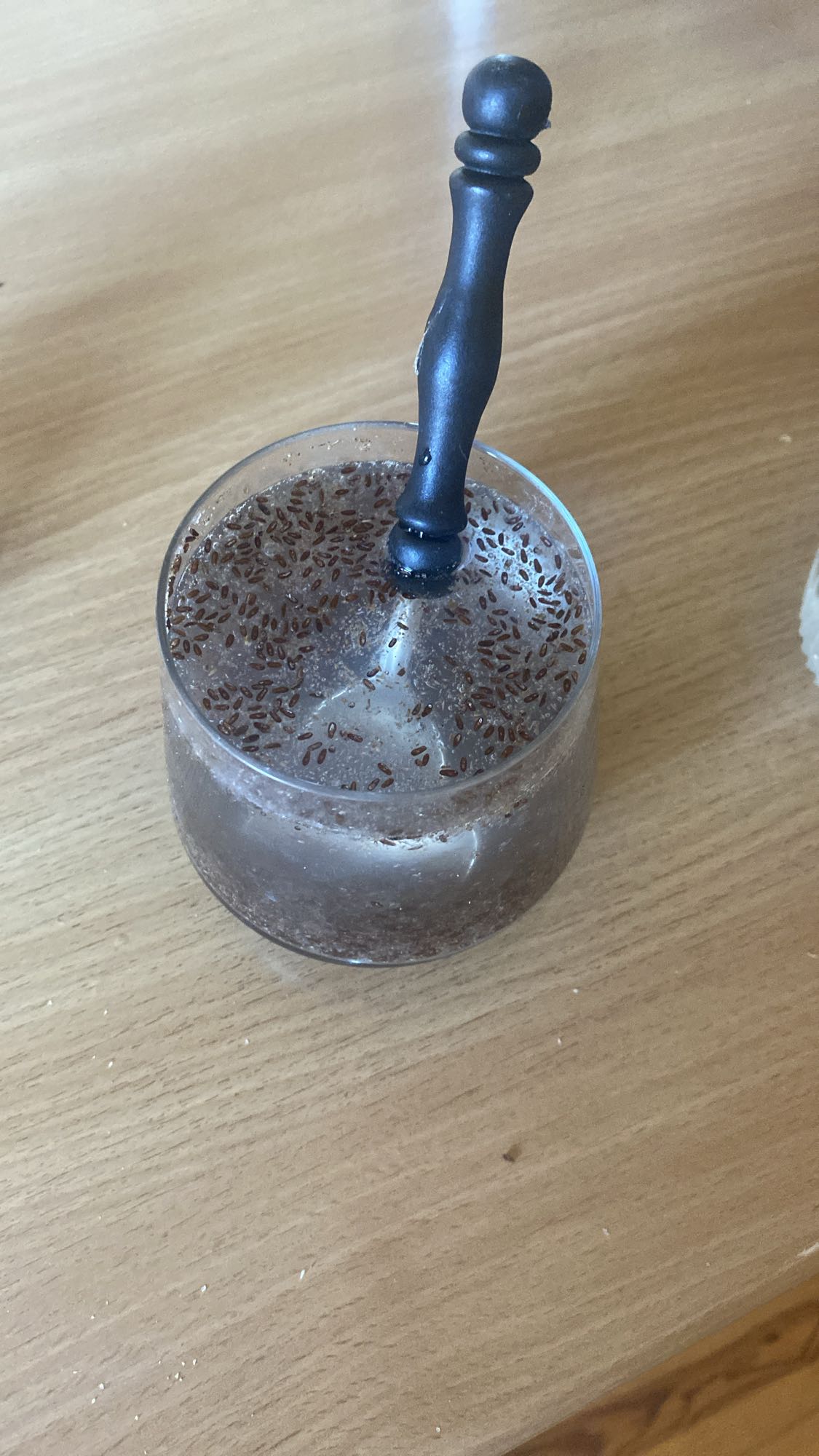 napój z siemieniem lnianym