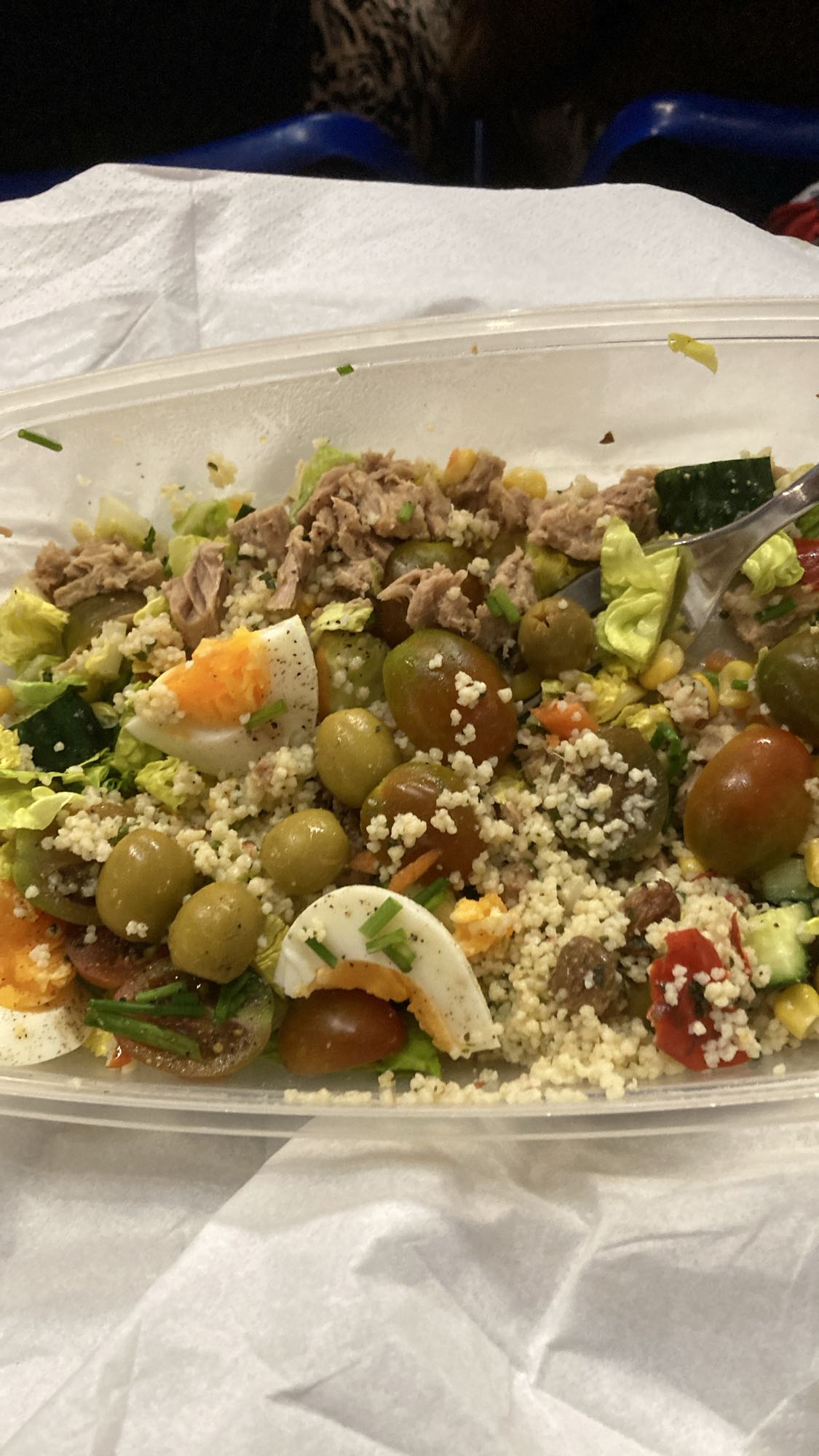 Tonfisksallad med couscous