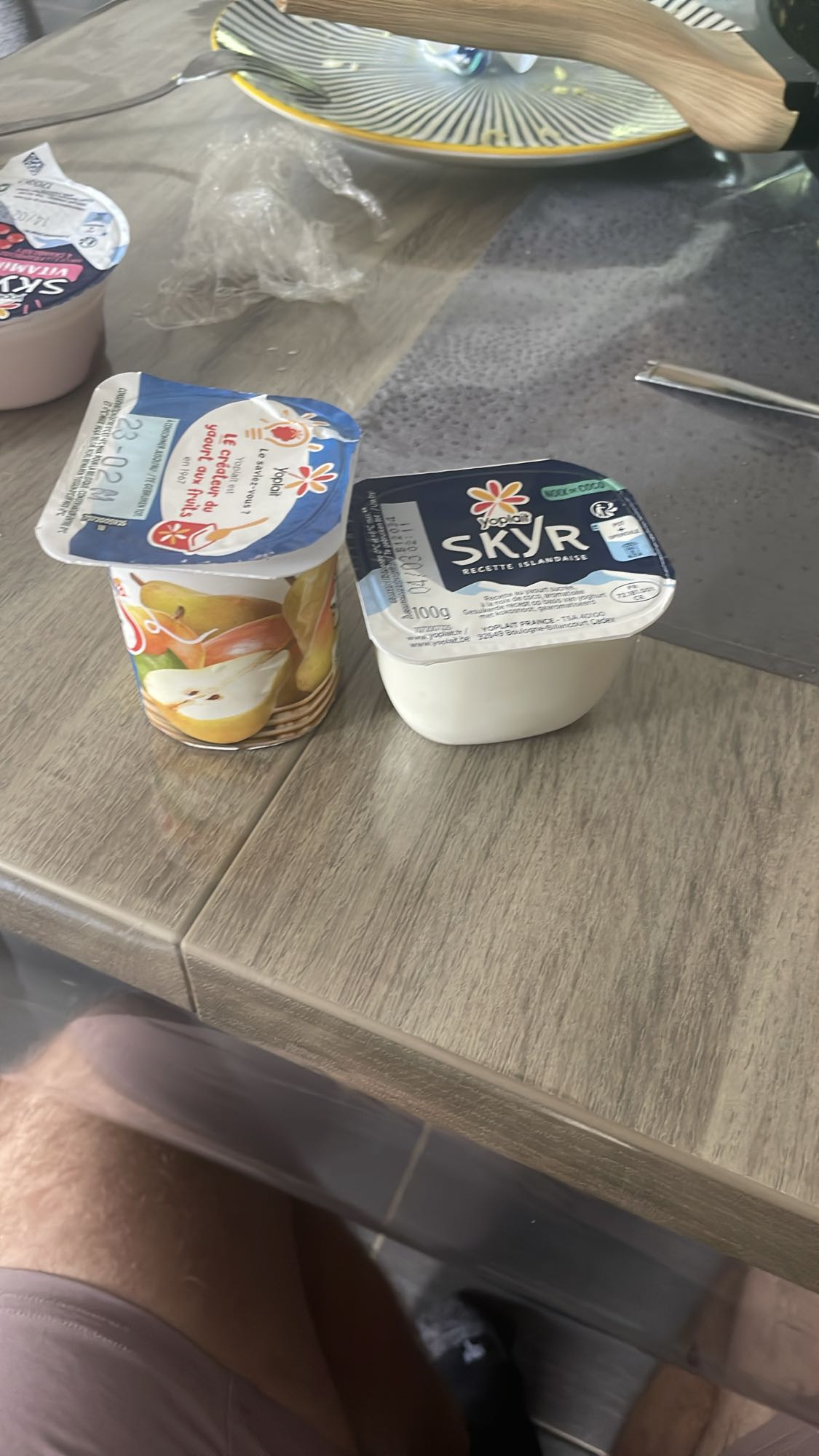 Yaourts fruits et skyr