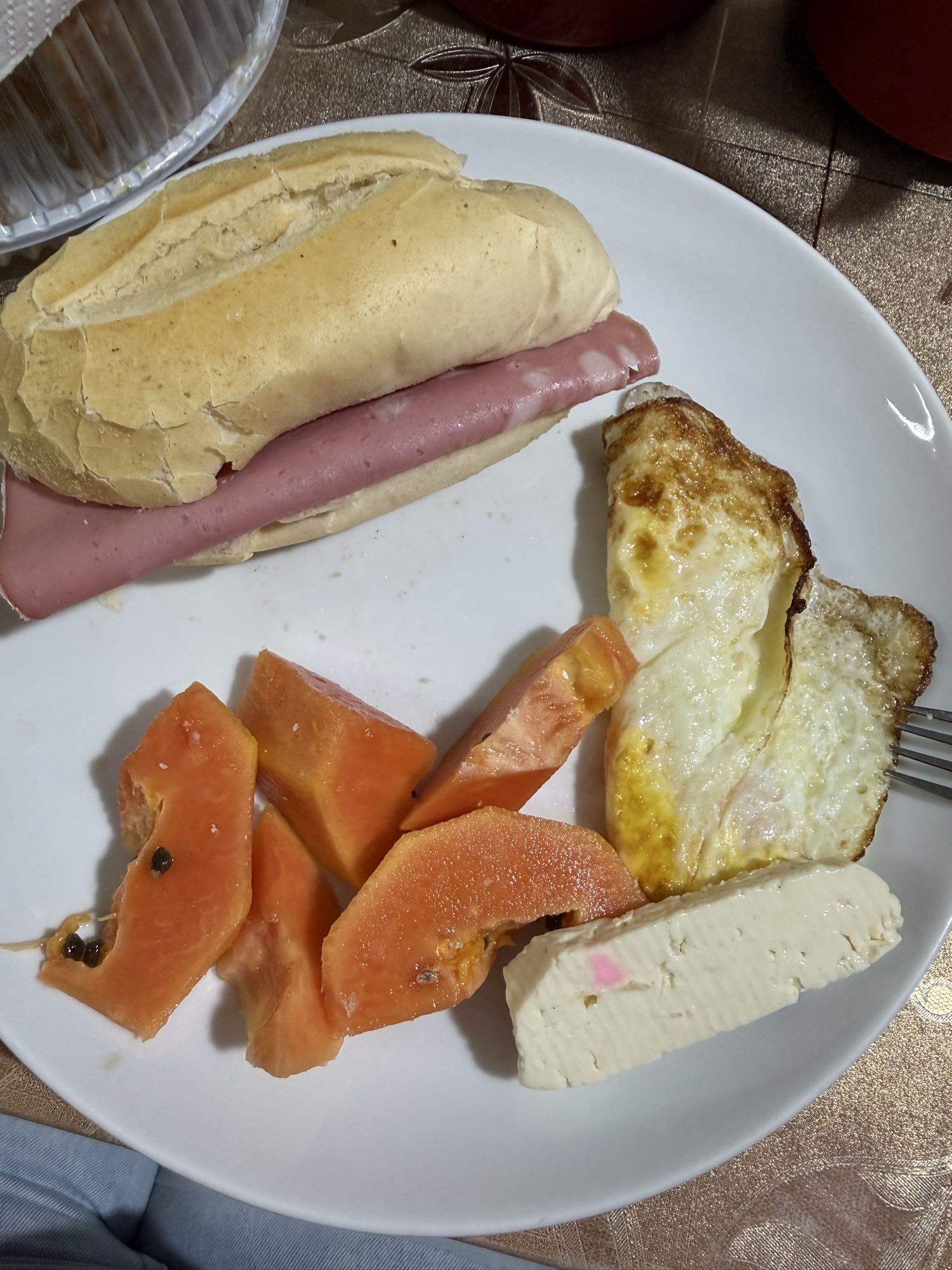 Café da manhã variado