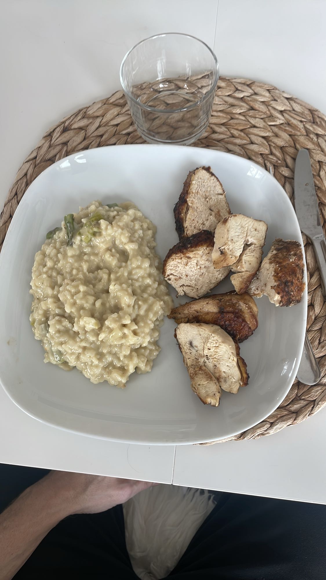 Kyckling med risotto