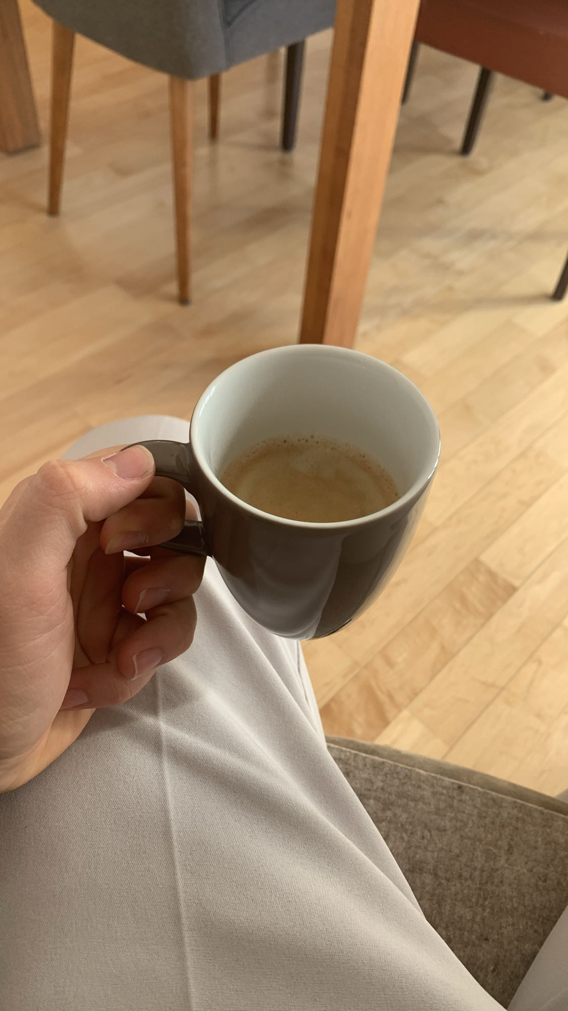 Kleine Tasse Kaffee