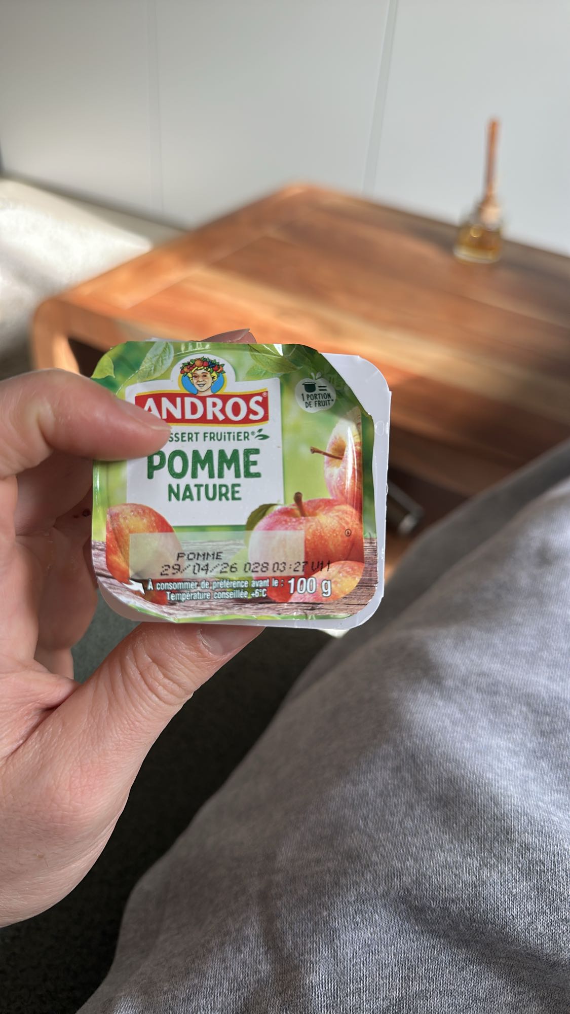 Compote de pomme nature