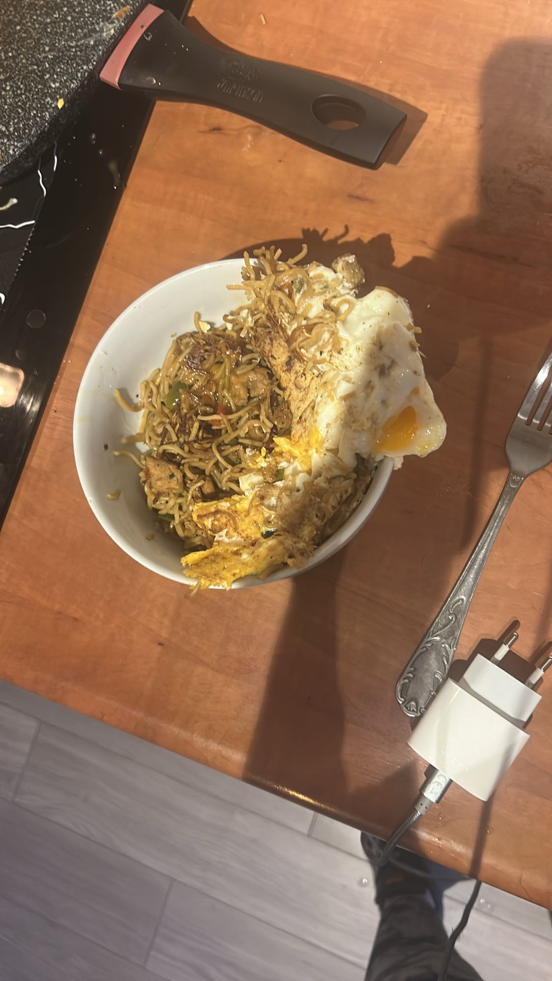 Nasi goreng met ei