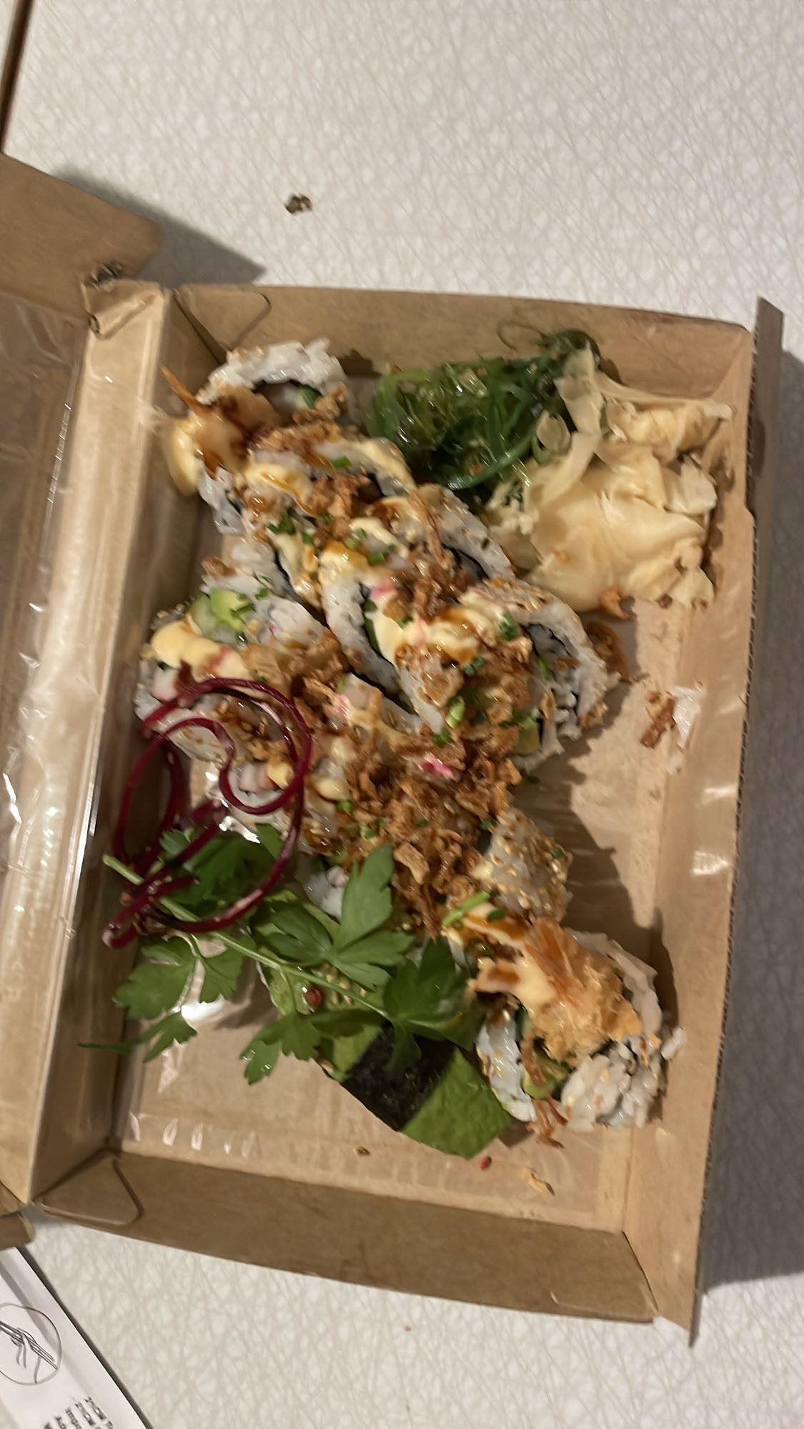 Sushirullar med tillbehör