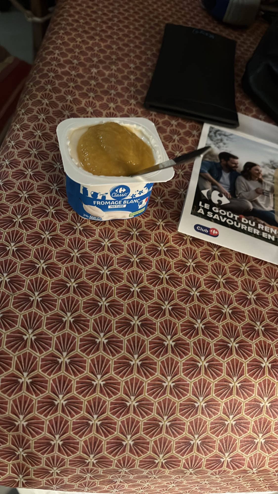 Fromage blanc et compote