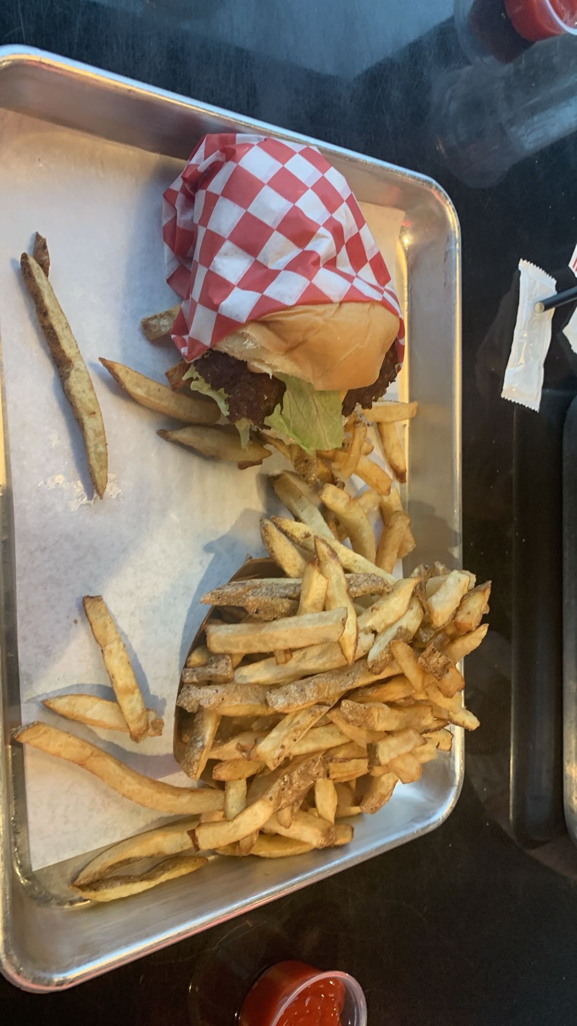 Burger et frites