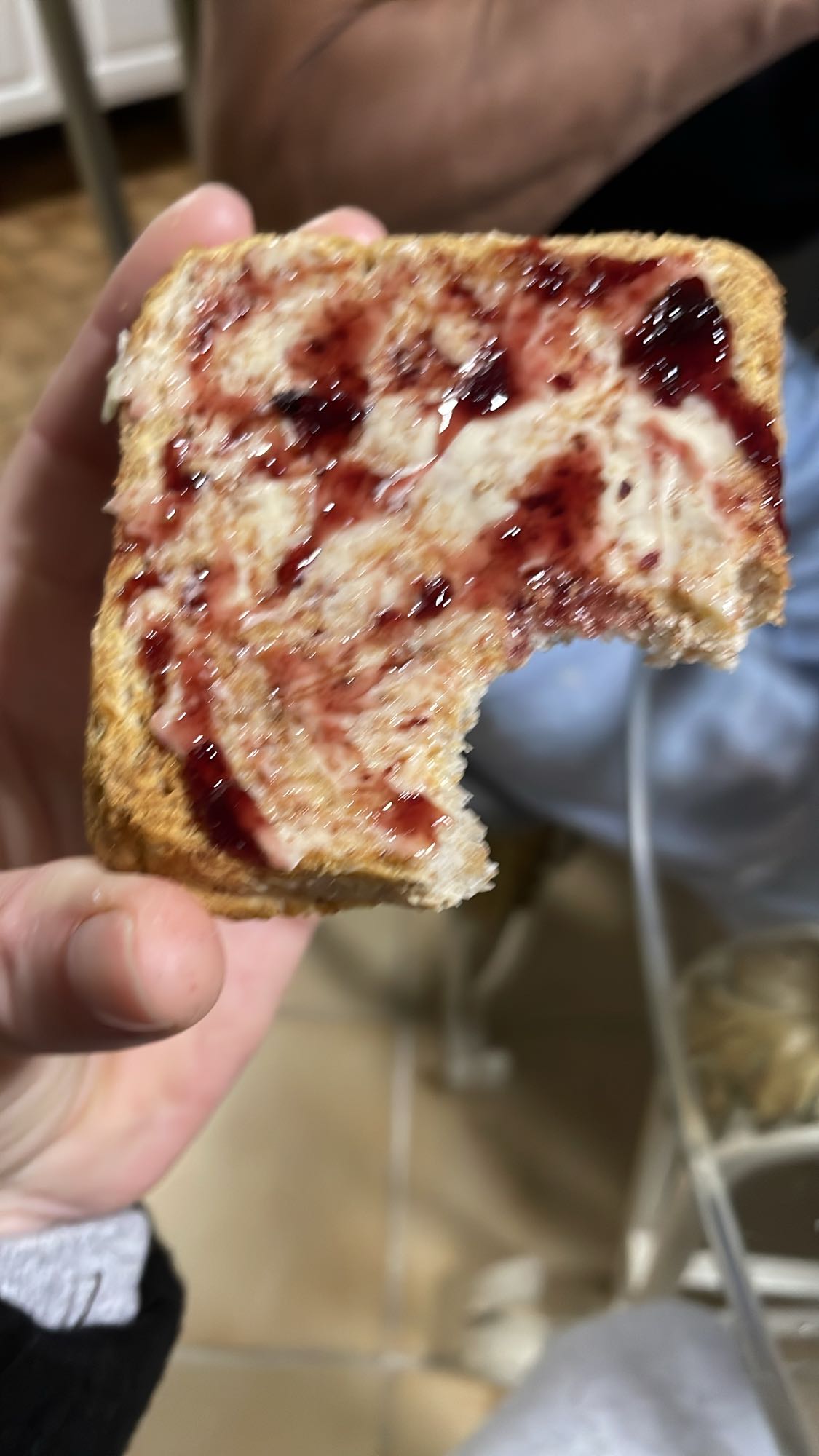 Tartine beurre confiture