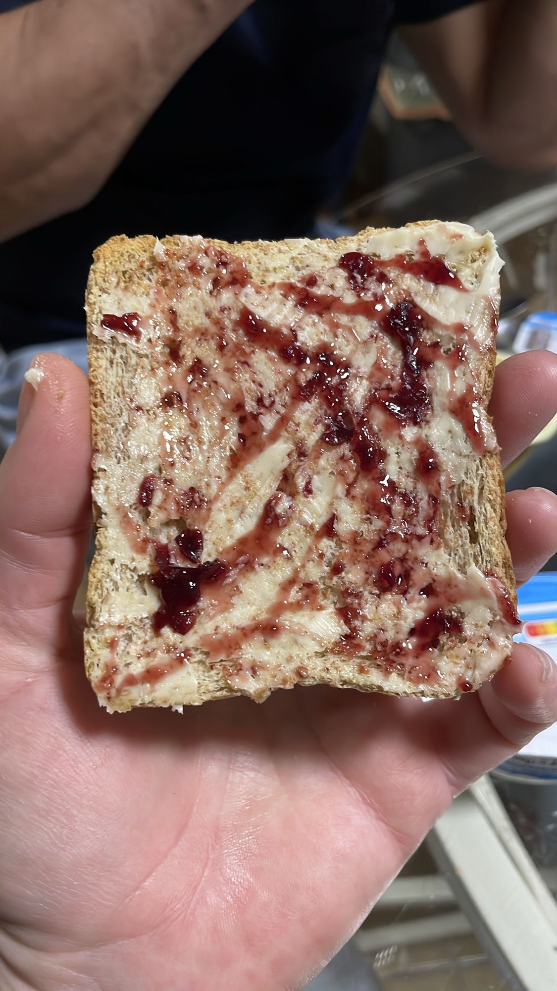 Tartine beurre confiture