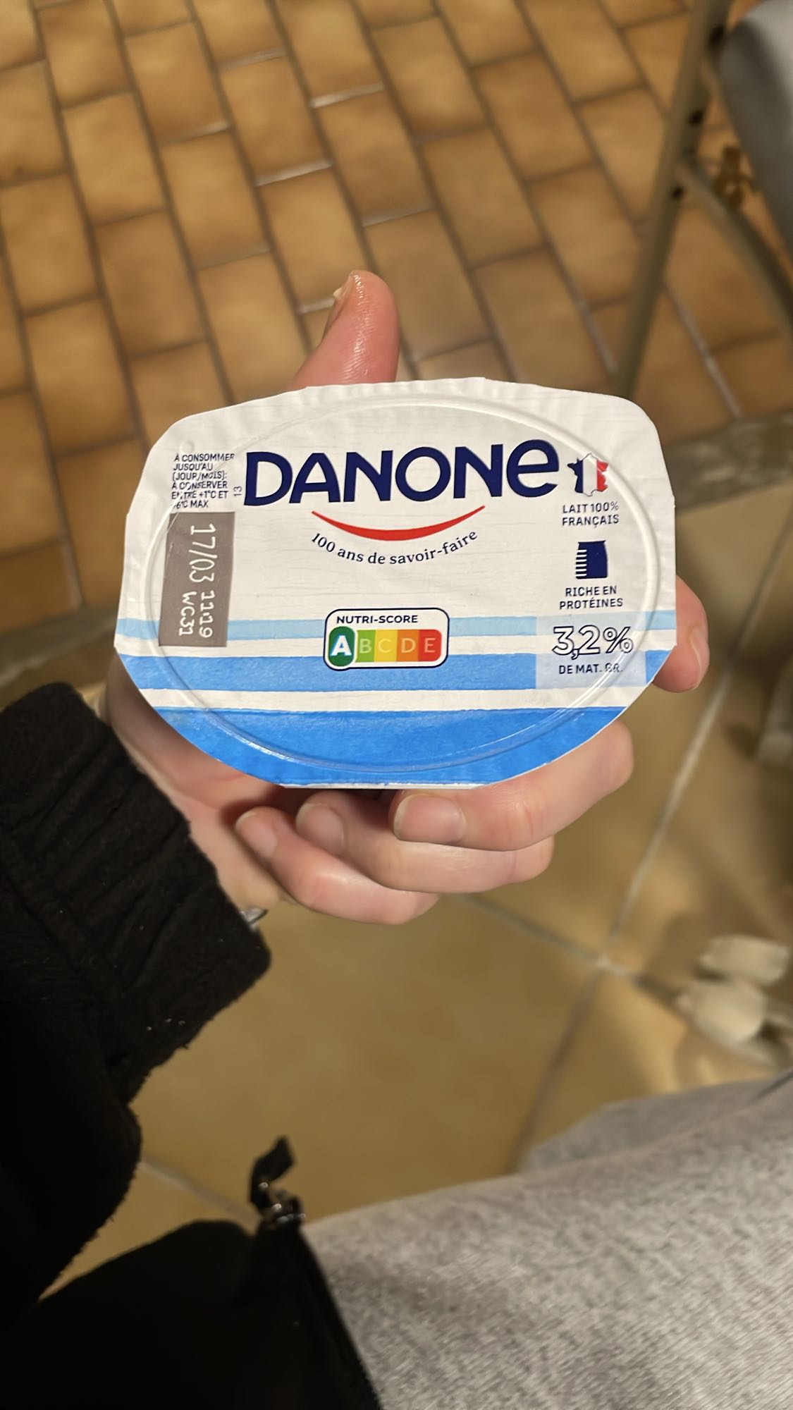 Yaourt nature Danone