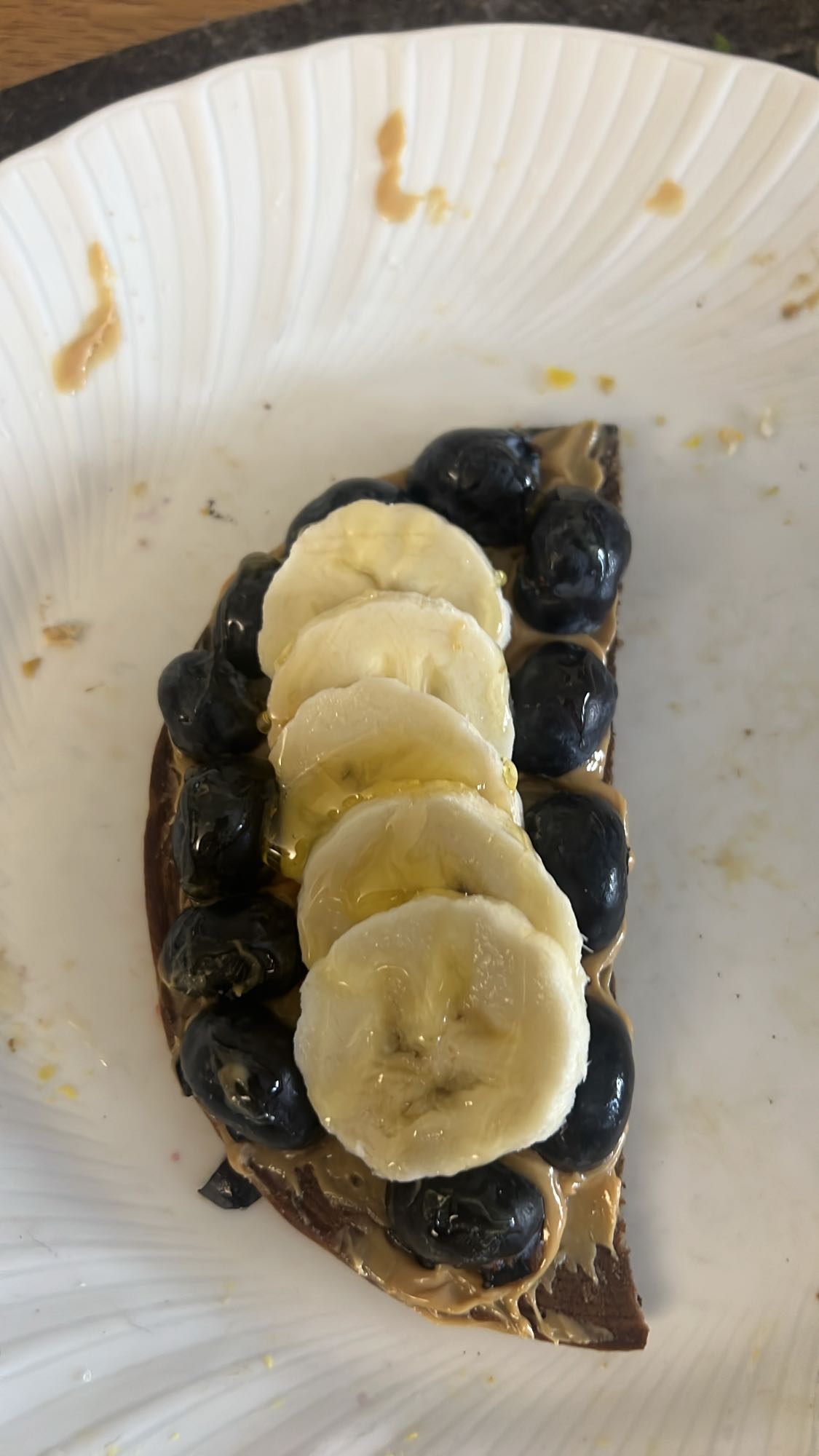 Peanut Butter Fruit Toast