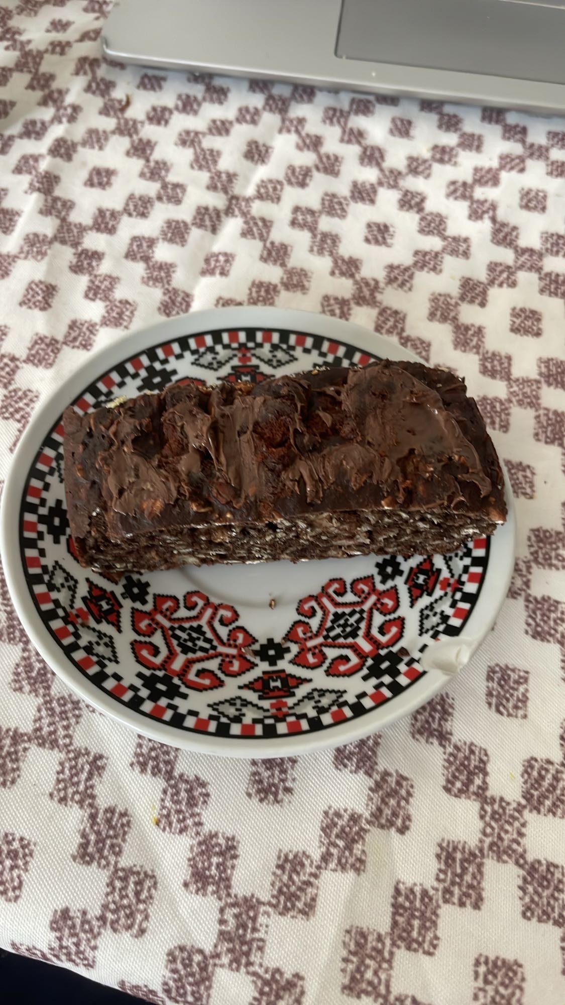 Negresă cu biscuiți