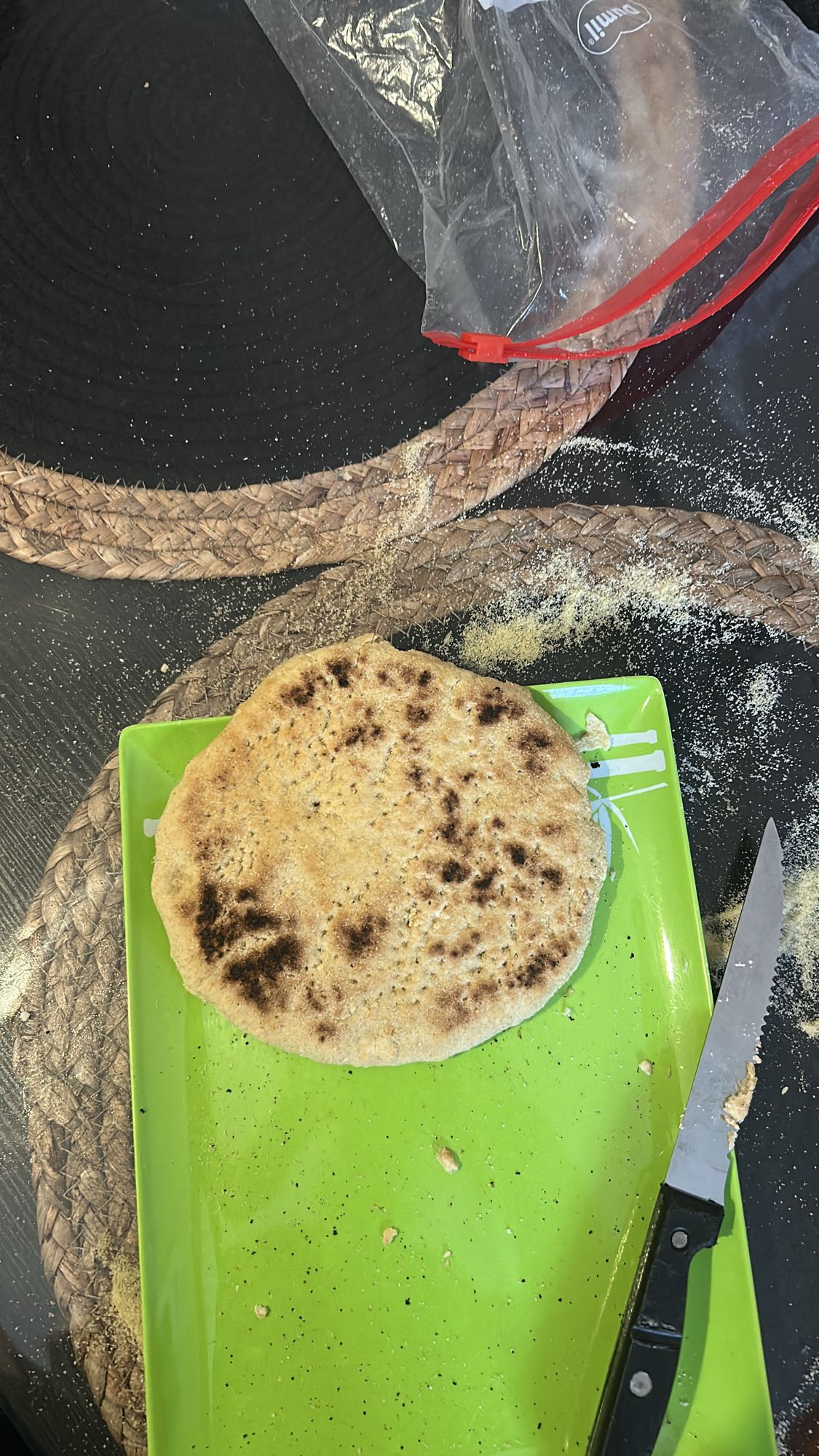 volkoren platbrood