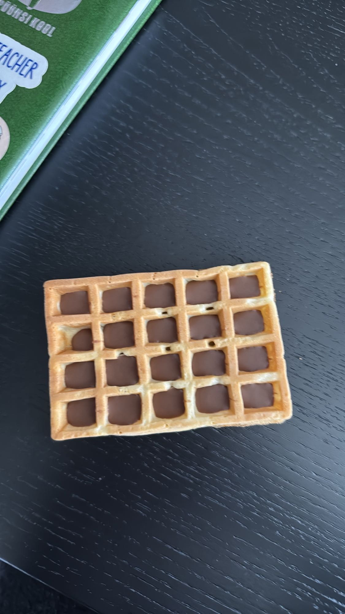 Chocolate waffle snack