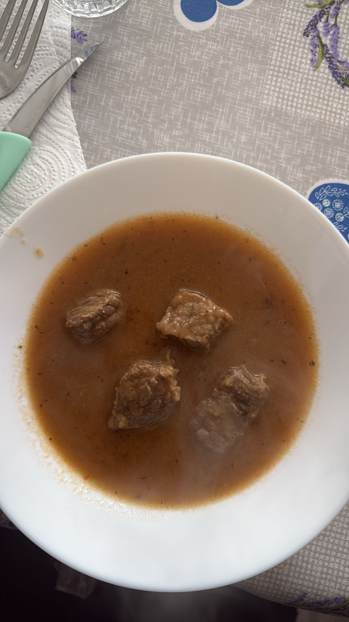 Beef stew soup