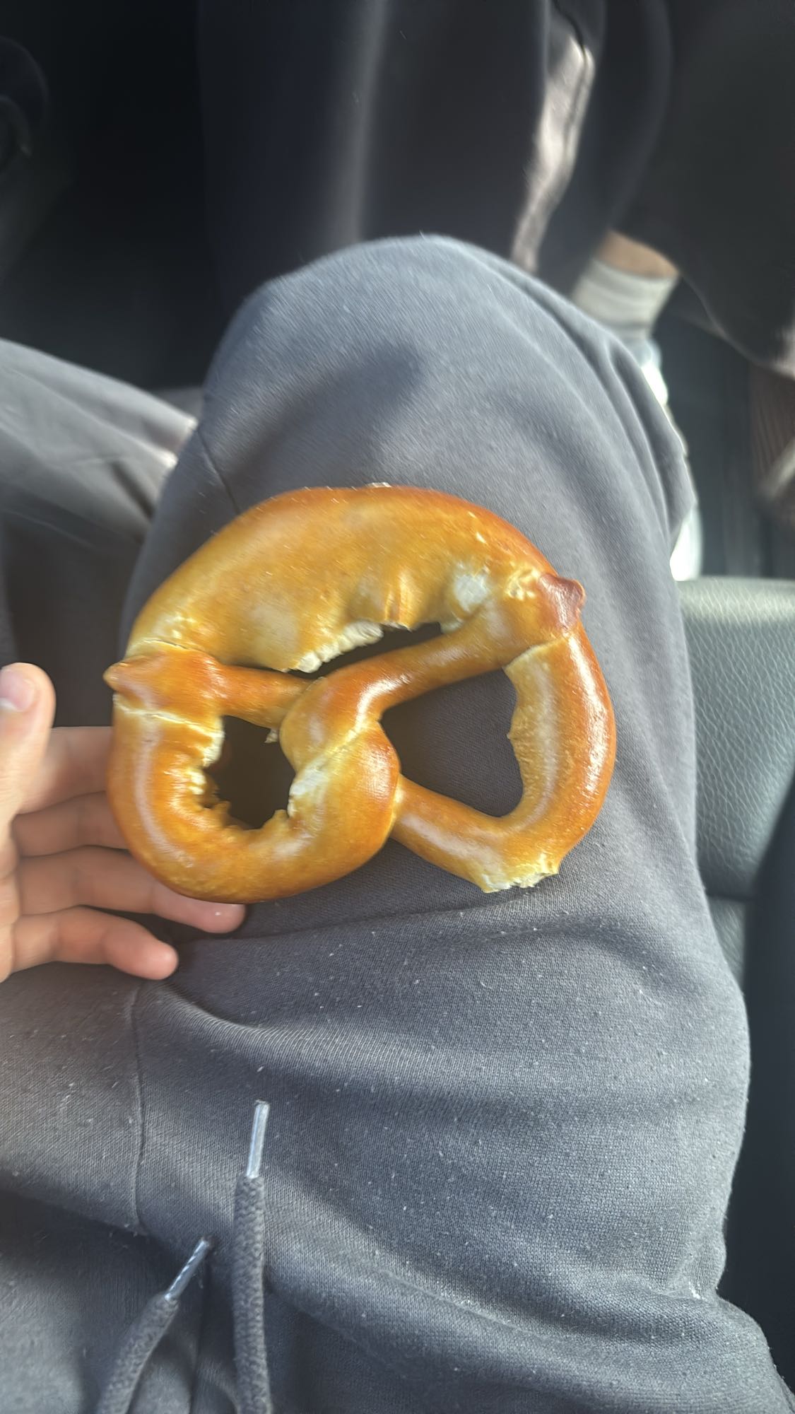 Zoute pretzel