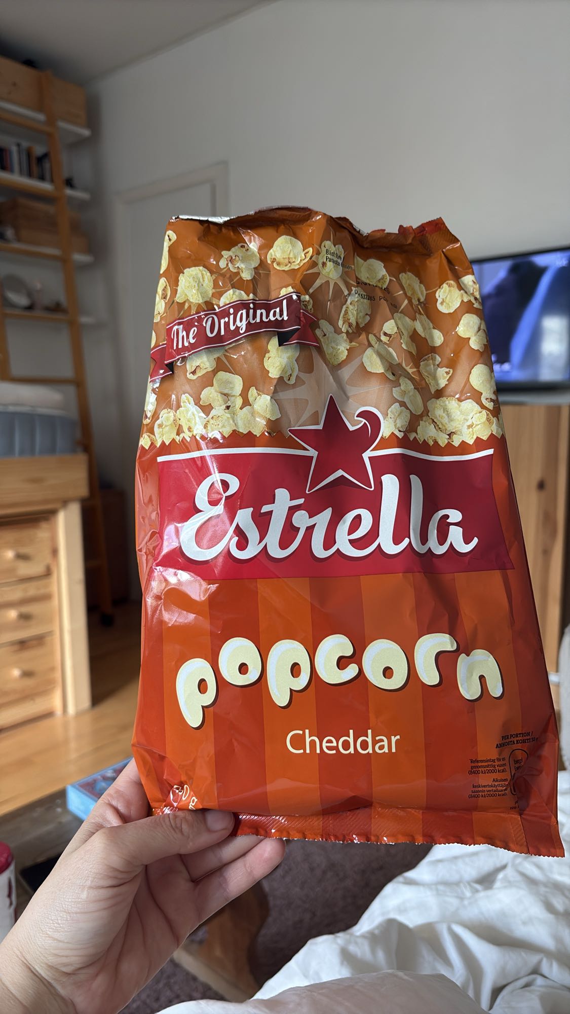 Cheddar popcorn