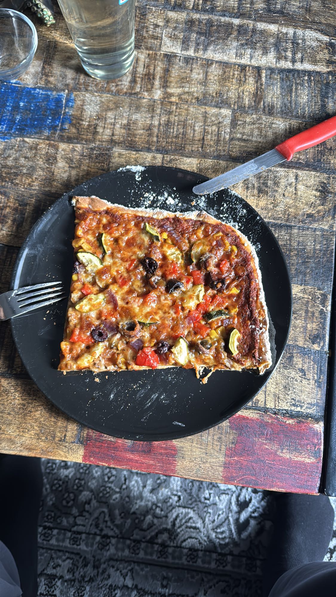 Vegetarische Pizza Slice