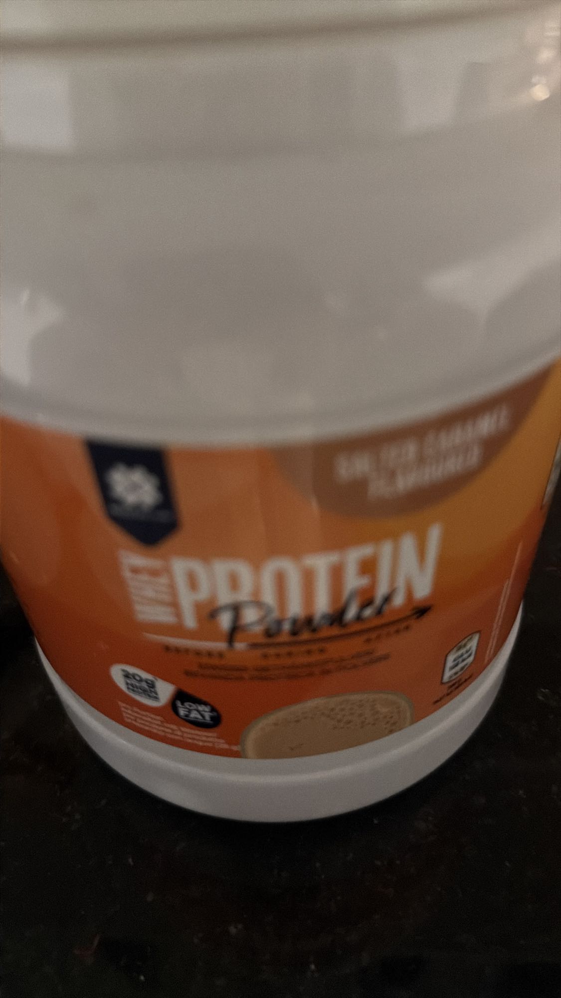 Salted Caramel Protein Shake