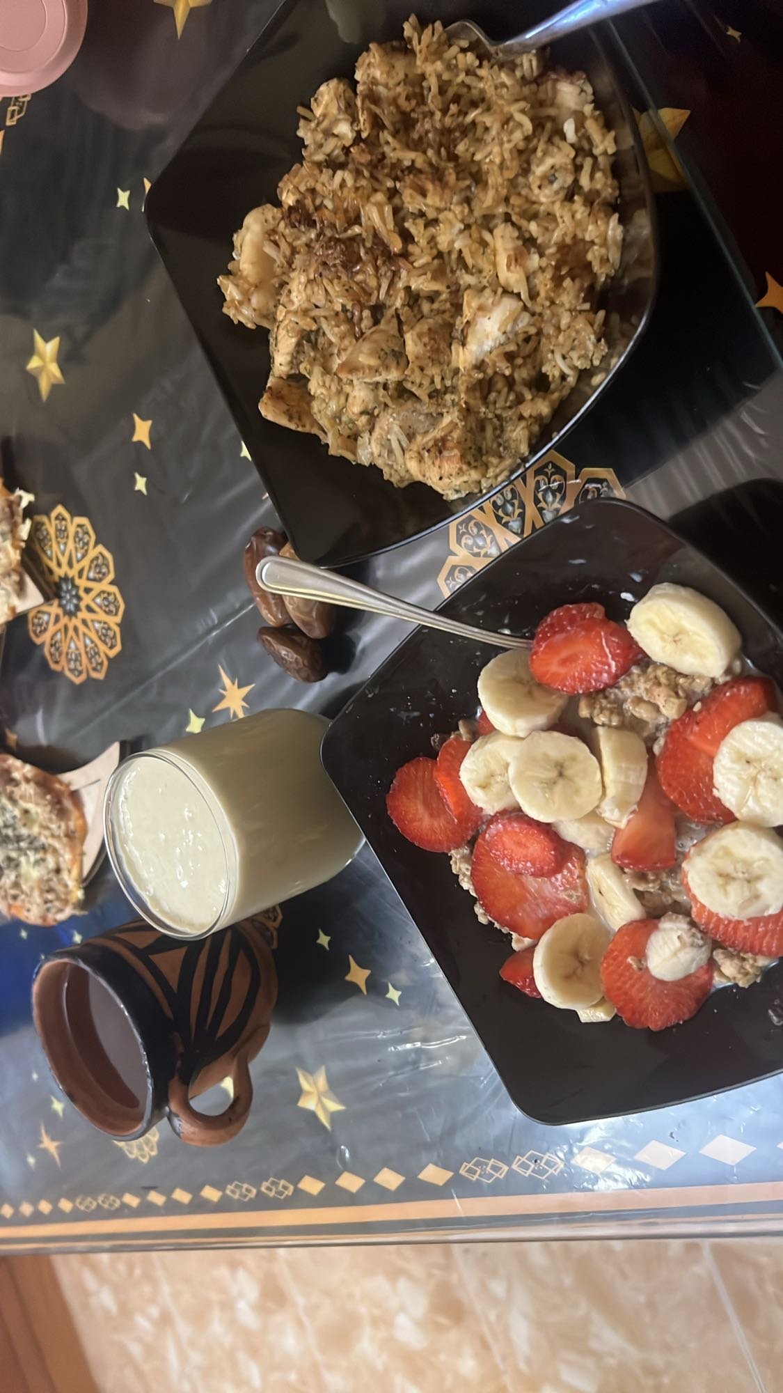 Desayuno variado saludable