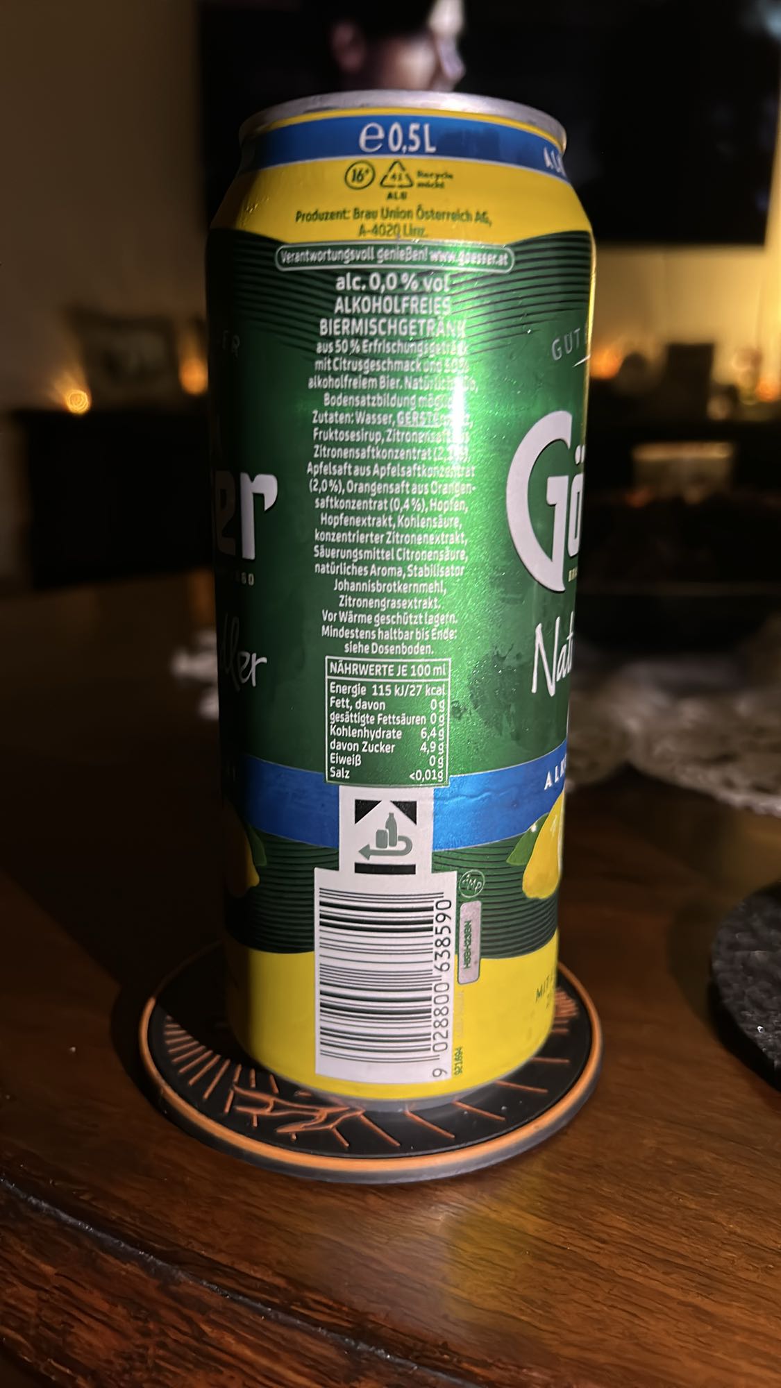 Alkoholfreies Radler Zitrone
