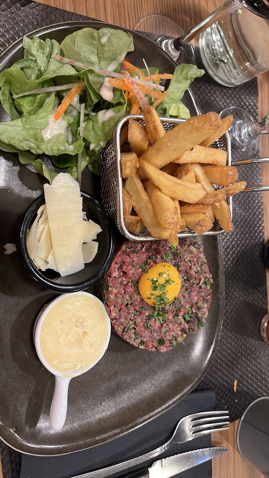 Steak Tartare with Fries
