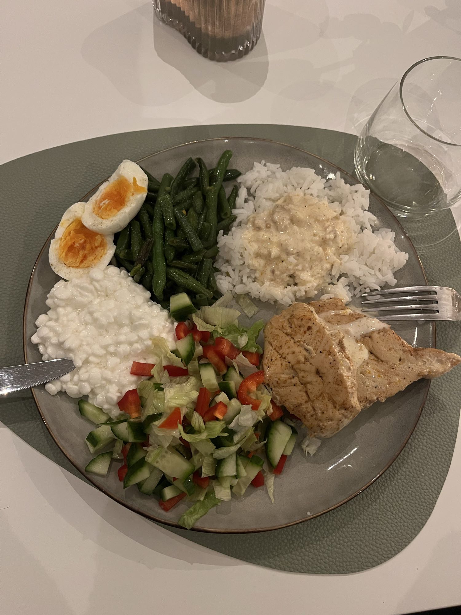 Kyckling med ris och grönsaker