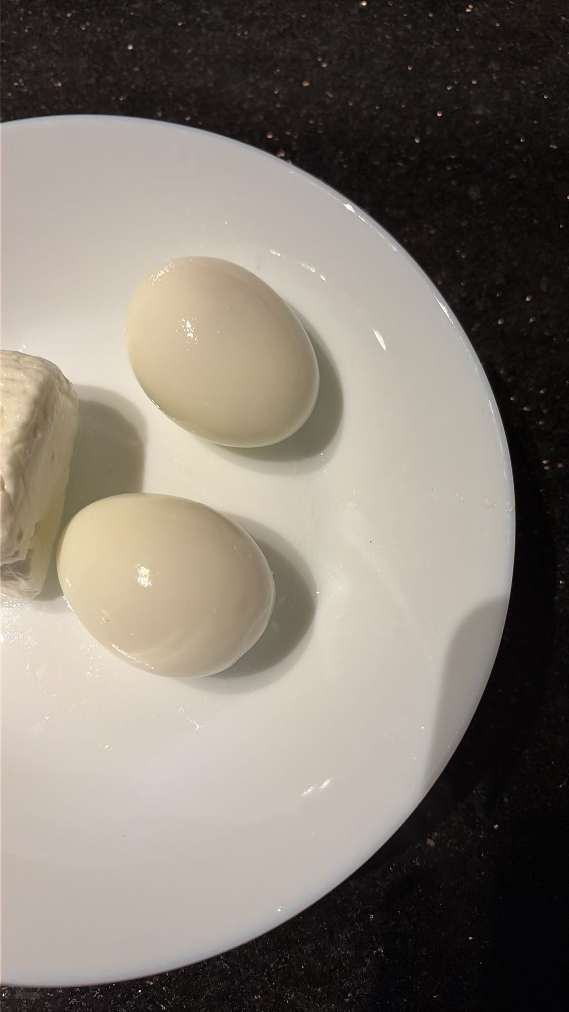 Eggs and White Cheese Plate