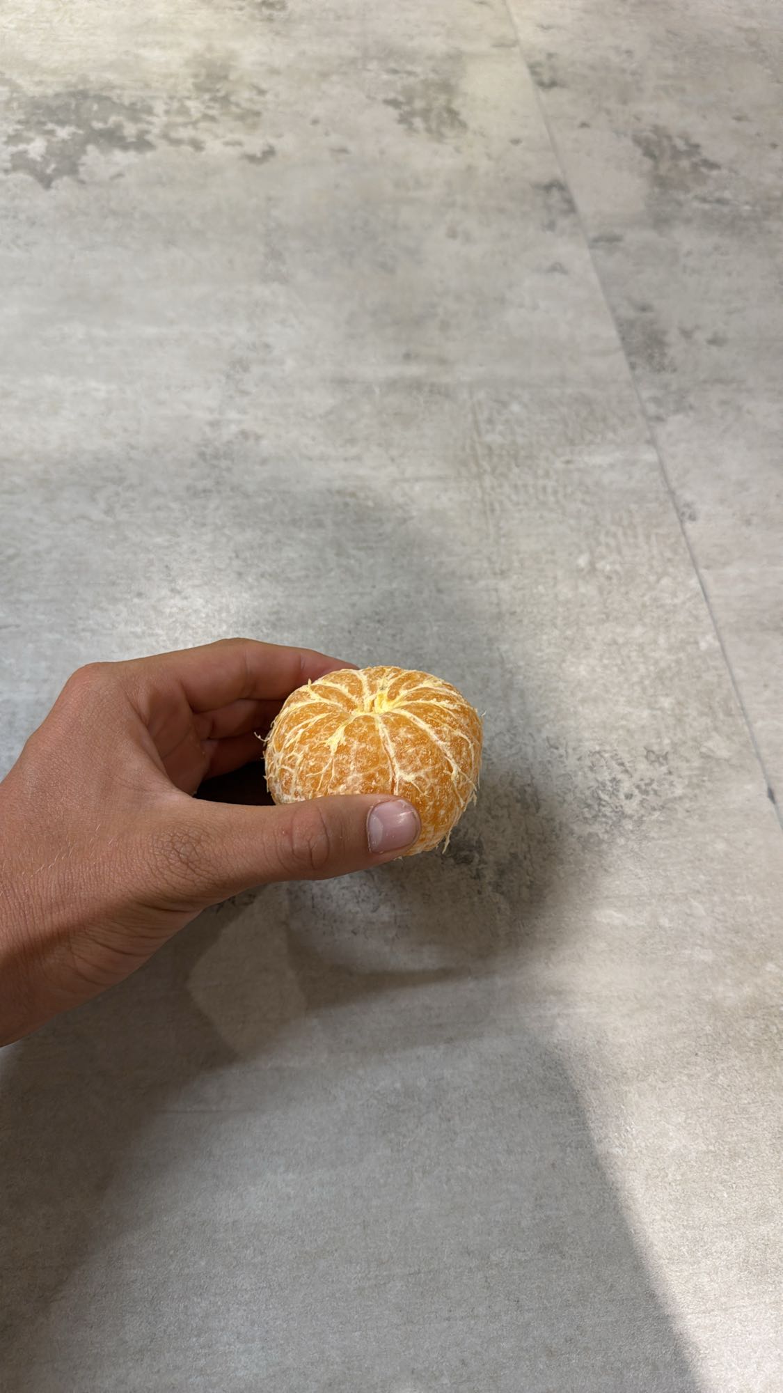 mandarina pelada