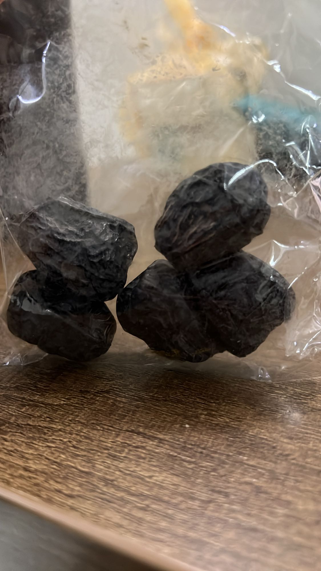 Dried prunes snack