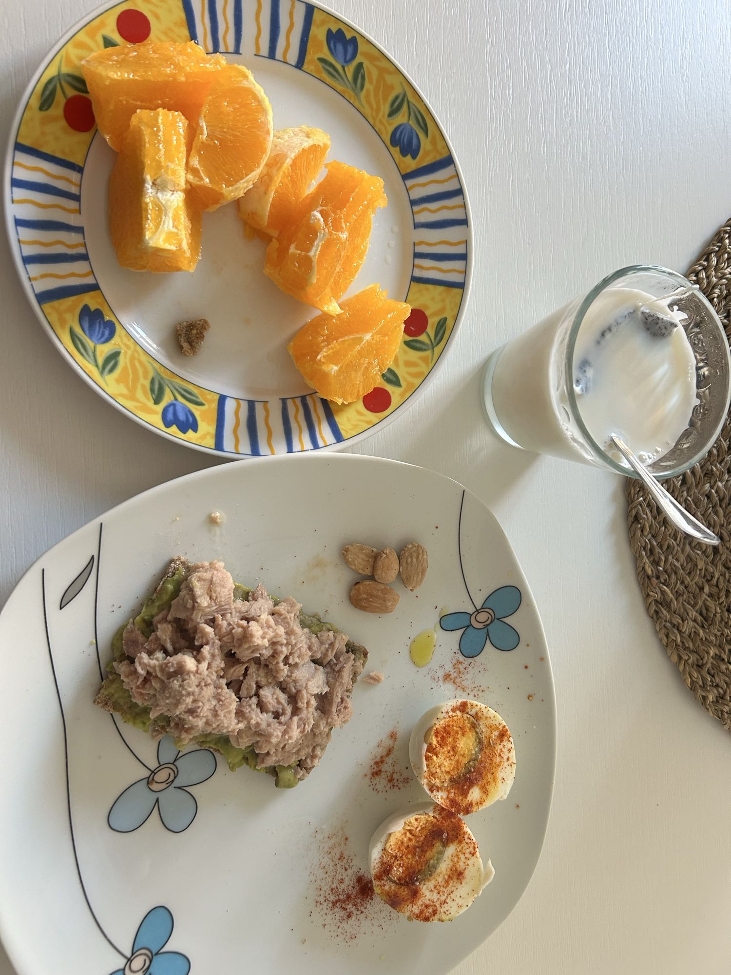 Desayuno saludable variado