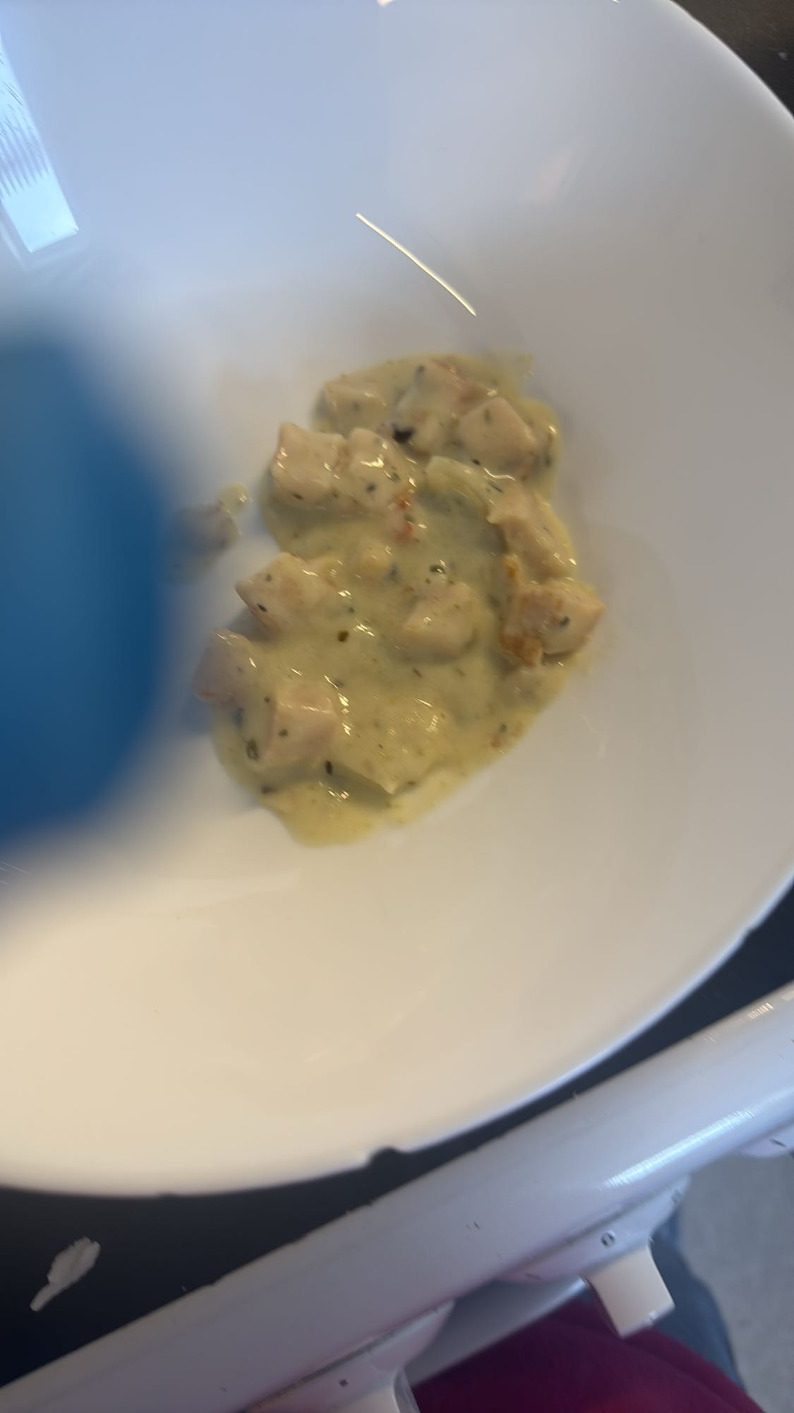 Kyckling i gräddsås