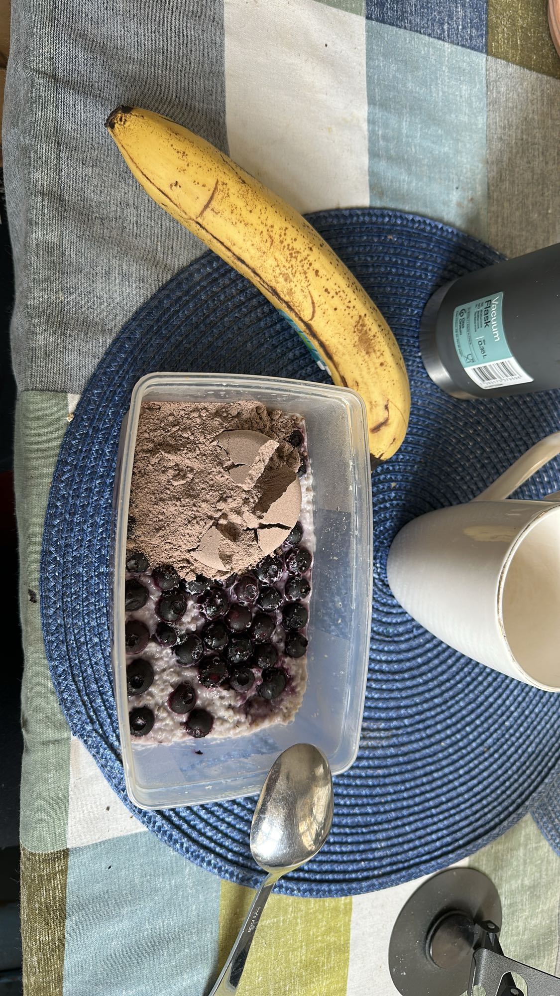 Havregrynsgröt med banan