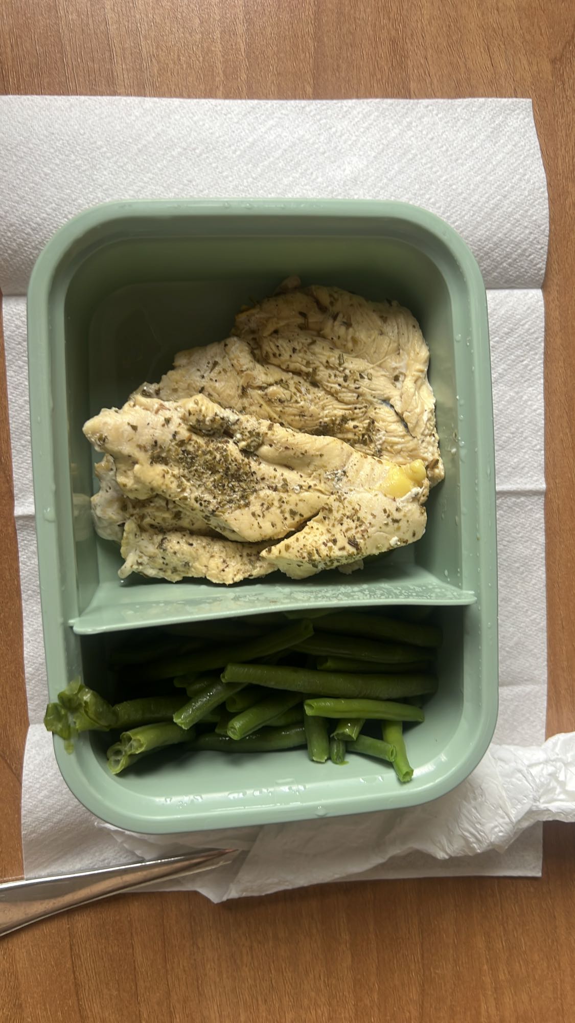 Tavuk ve Yeşil Fasulye