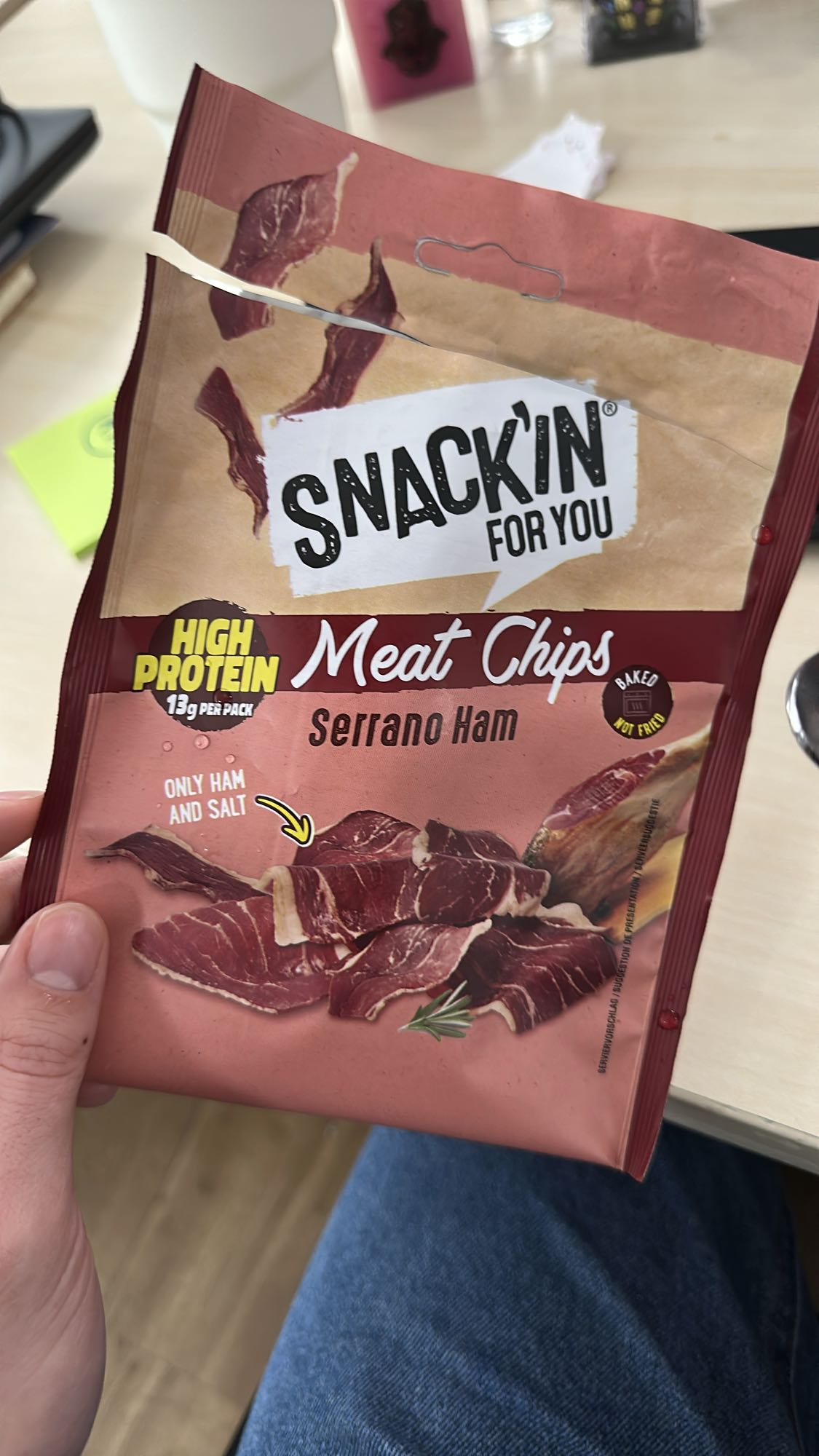 Chips de jambon Serrano