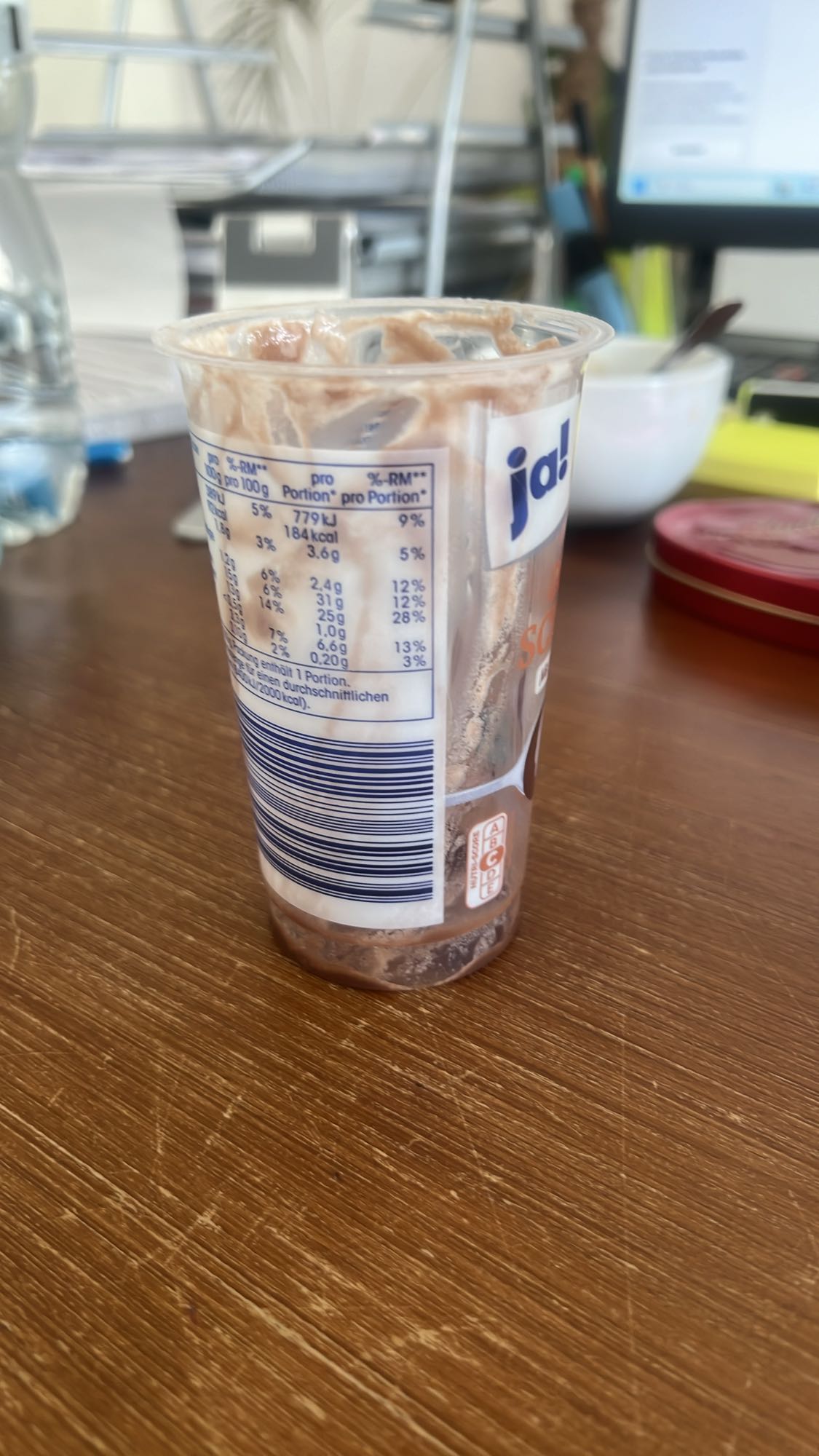 Schoko Pudding Becher