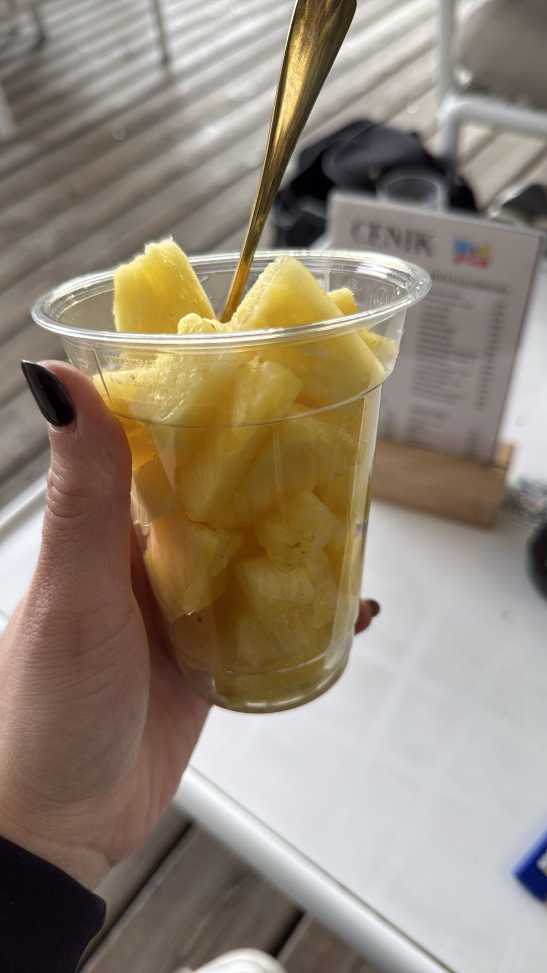 Pineapple cup