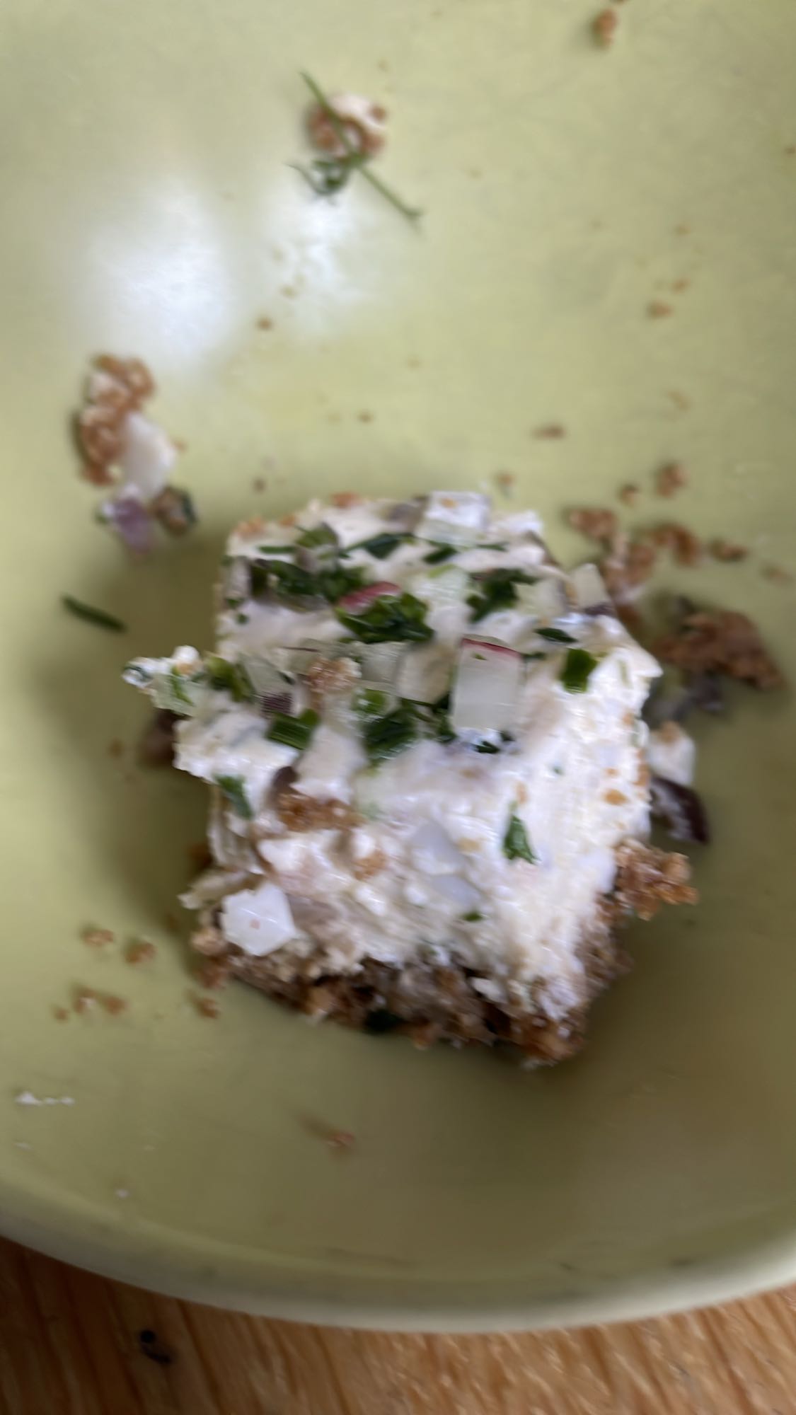 Knäckebröd med färskost