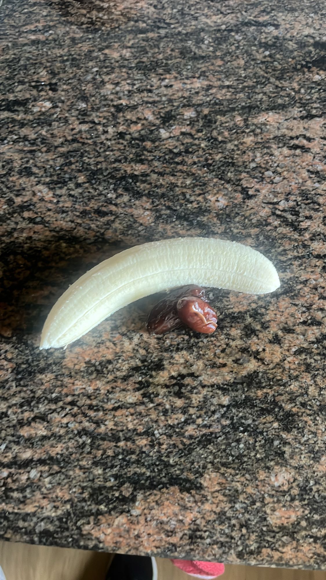 Plátano con dátiles